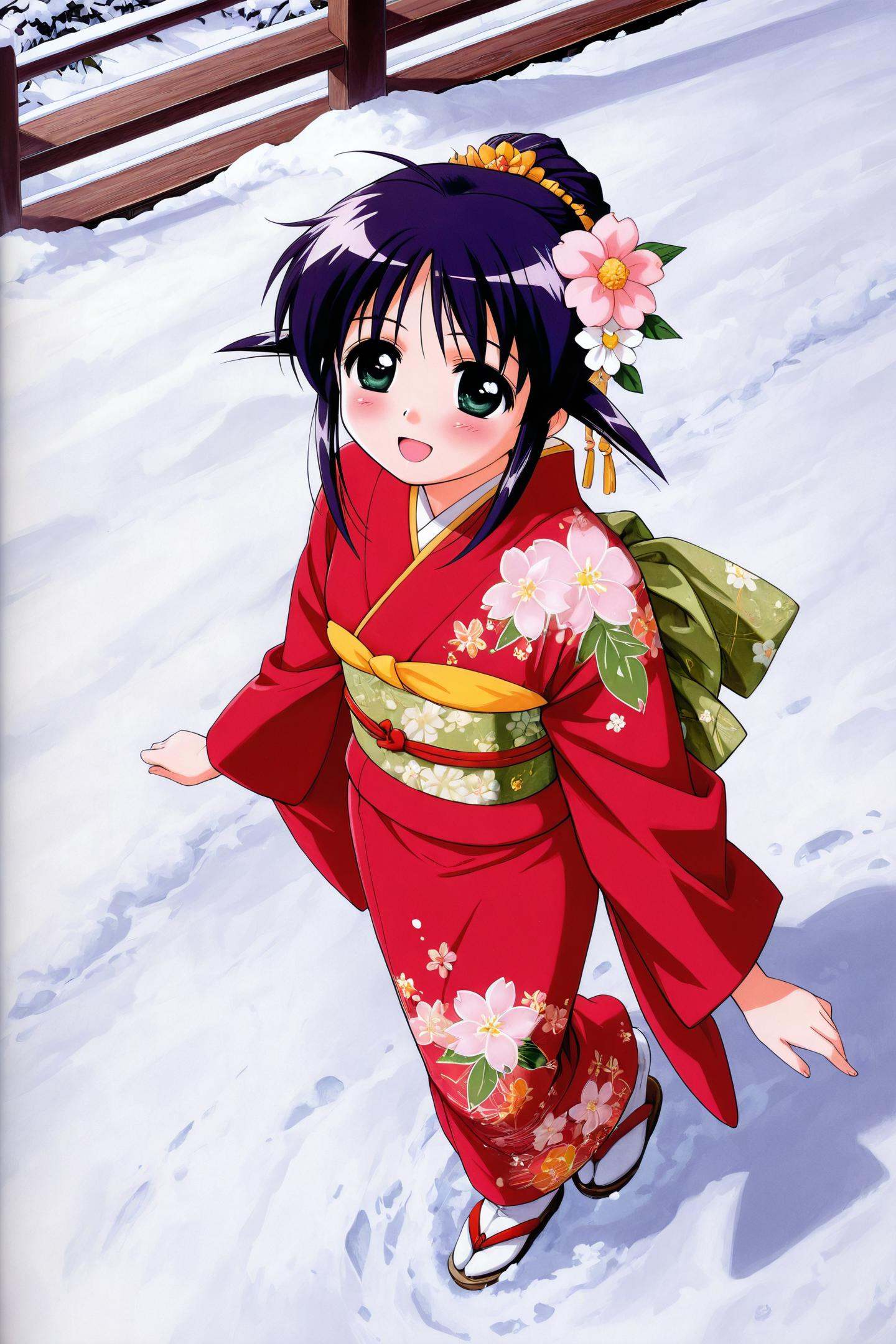 1girl,  Ando Mahoro,  solo on Tensor.Art