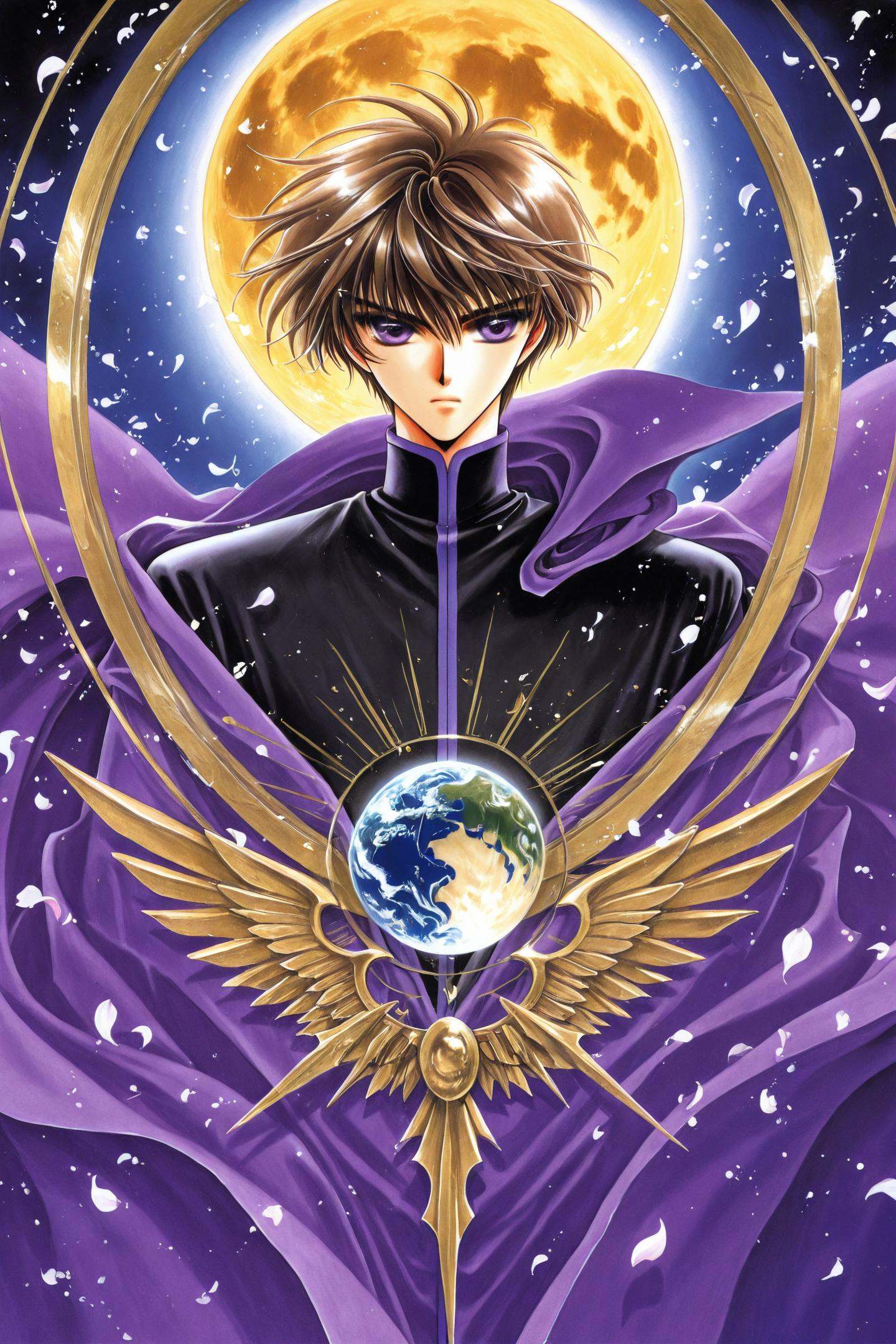 solo,  1boy,  Kamui Shirou on Tensor.Art