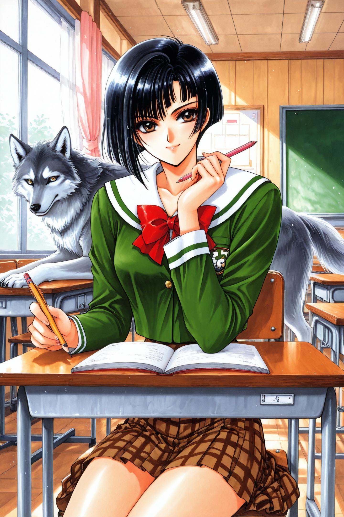 Yuzuriha Nekoi,  1girl,  solo on Tensor.Art