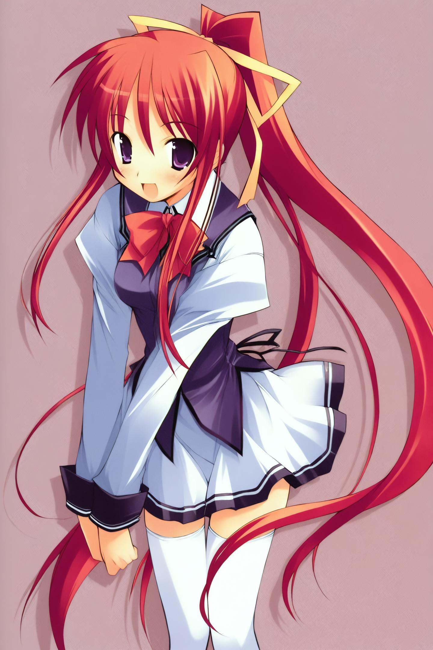 1girl,  solo,  thighhighs on Tensor.Art