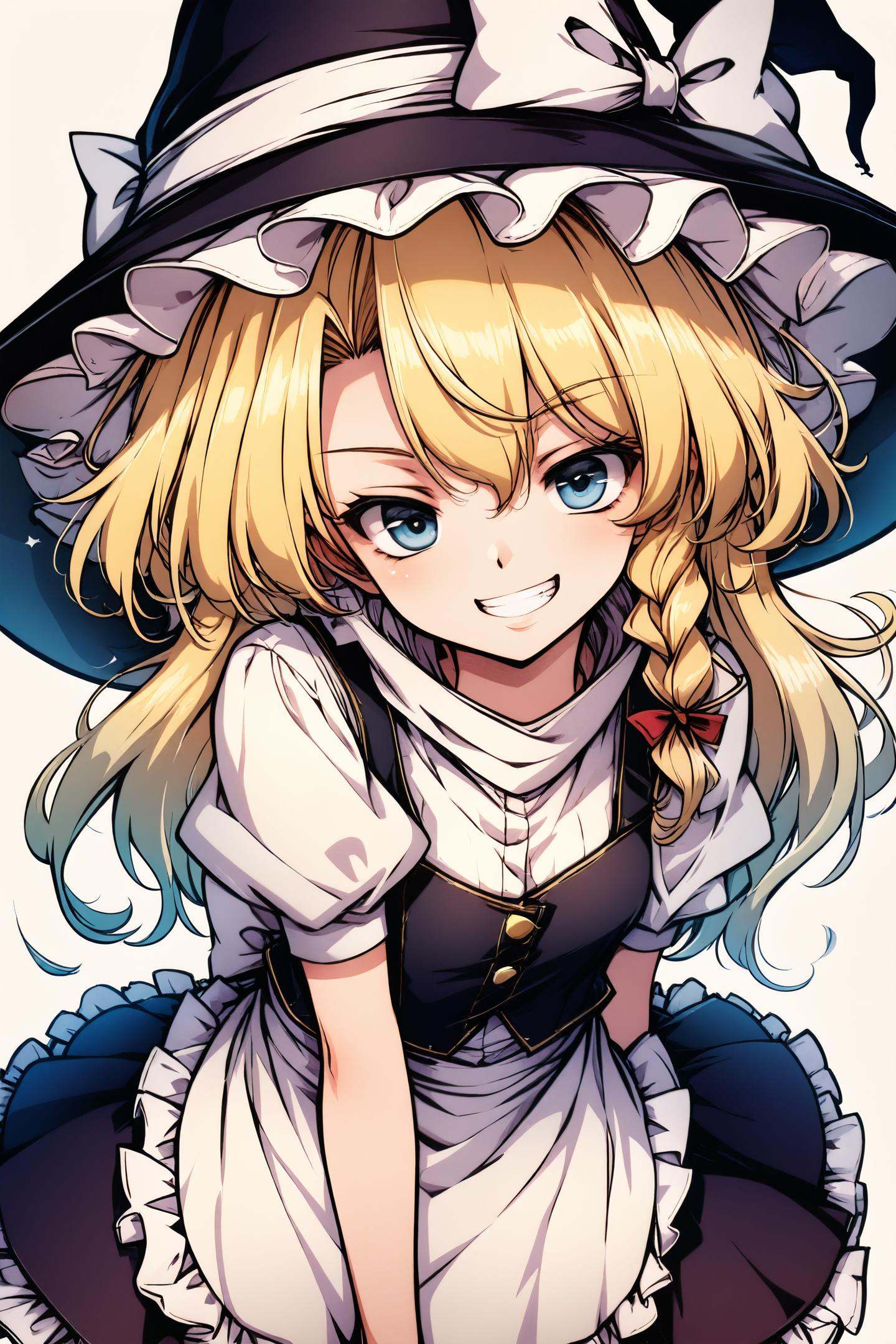 1girl,  solo,  kirisame marisa on Tensor.Art