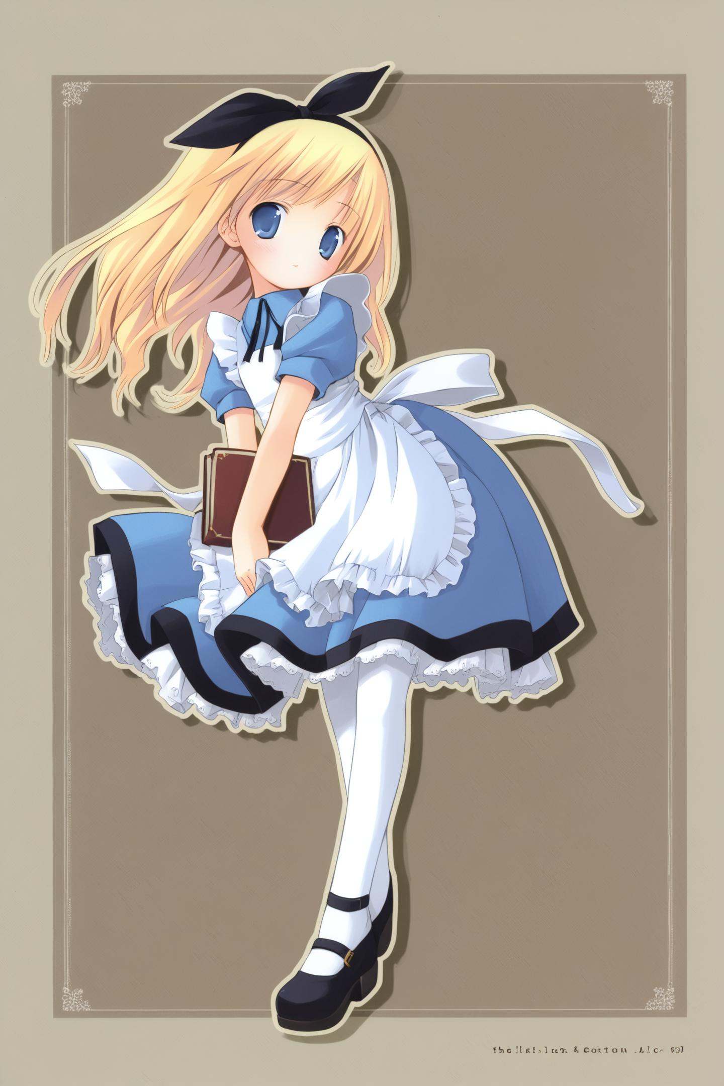 solo,  1girl,  blonde hair on Tensor.Art