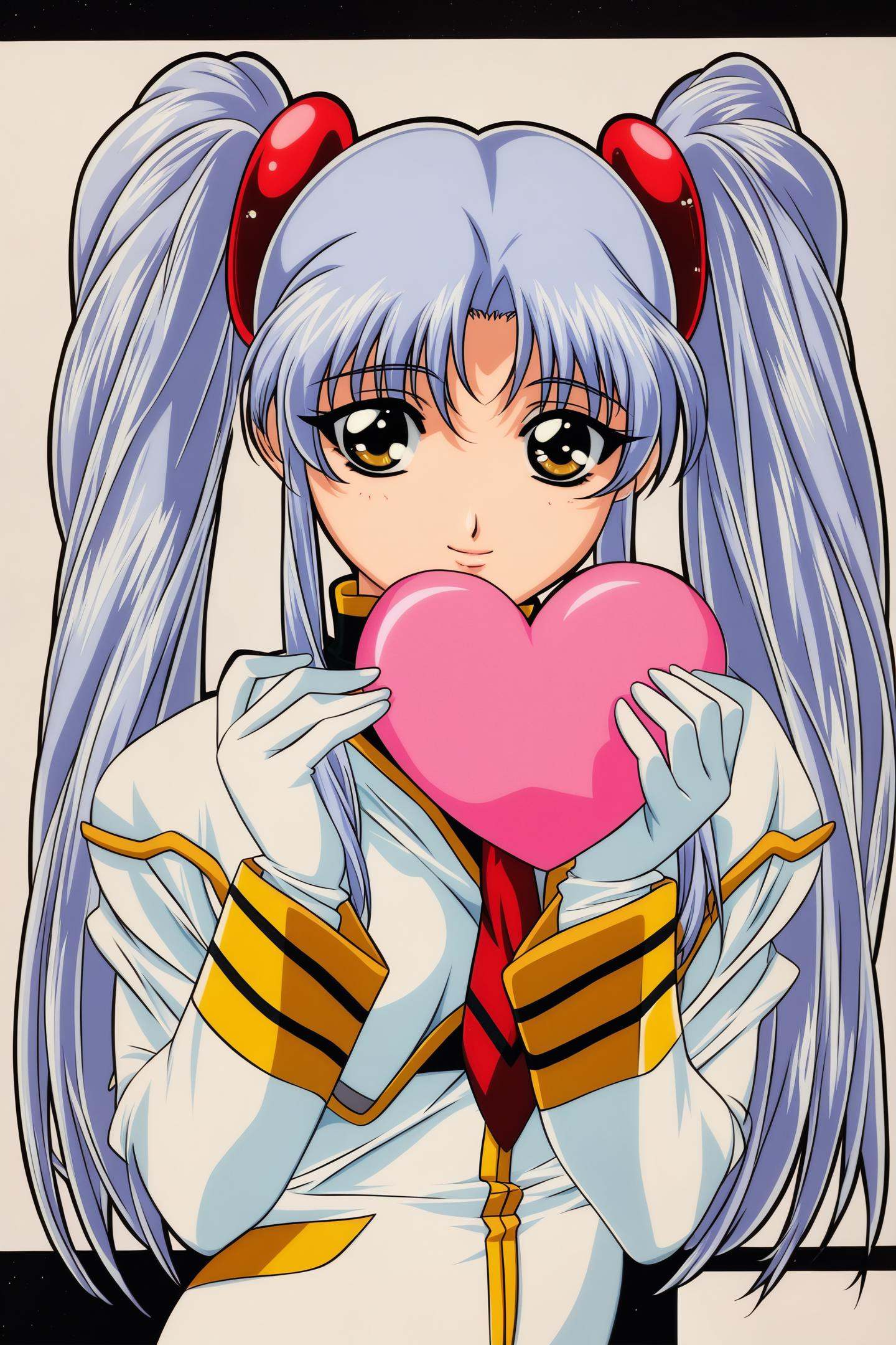 Keiji Gotoh Style,  Hoshino Ruri,  white uniform on Tensor.Art