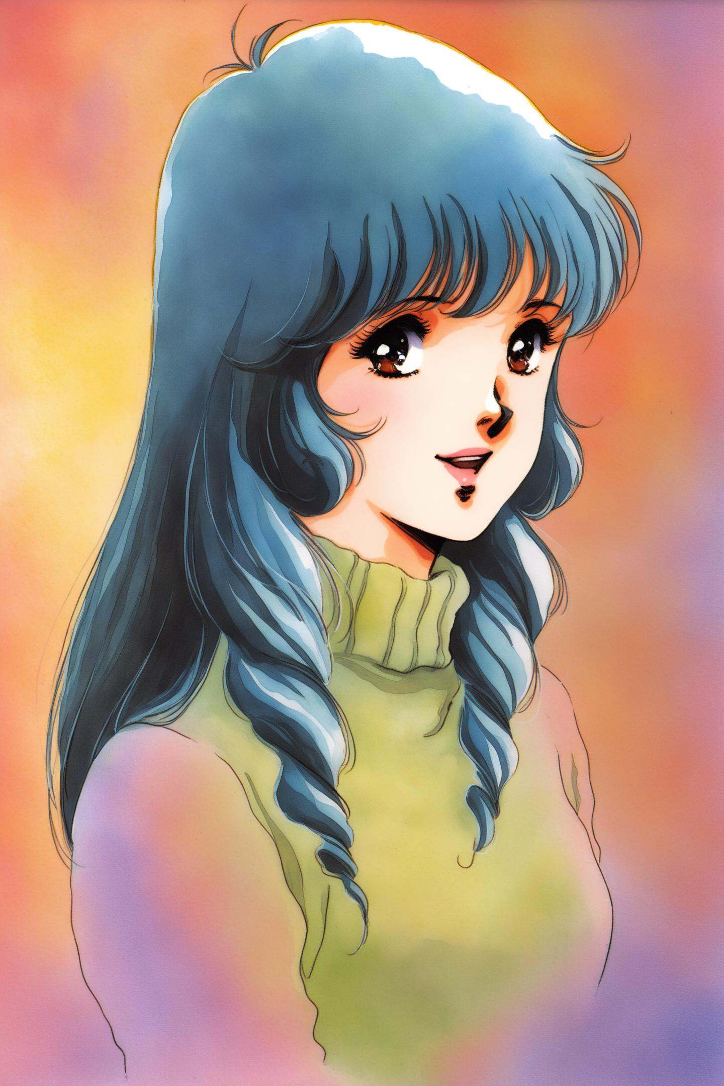 Haruhiko Mikimoto Style,  Lynn Minmay,  1girl on Tensor.Art