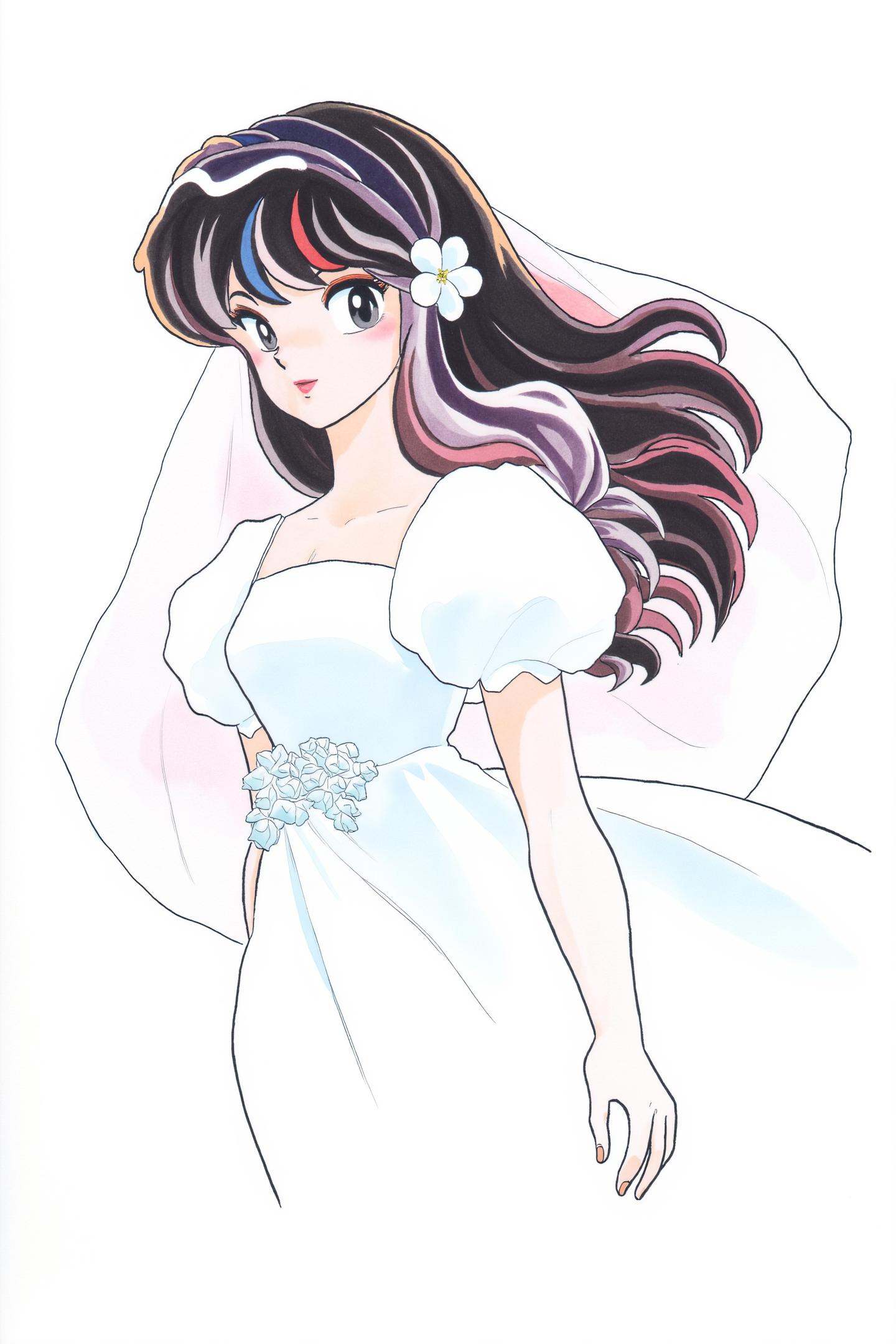 1girl,  veil,  wedding dress on Tensor.Art
