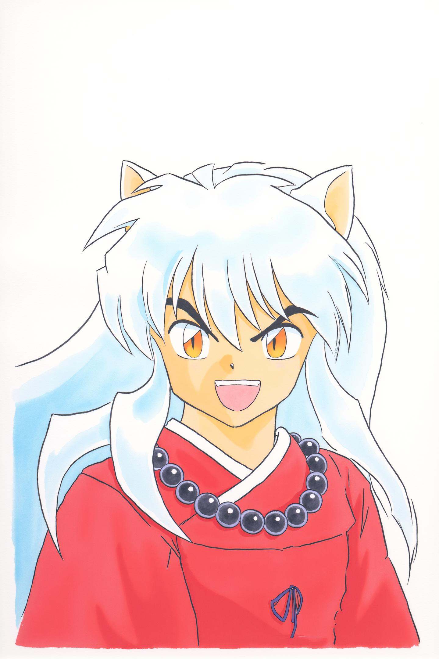 Inuyasha,  solo,  animal ears on Tensor.Art