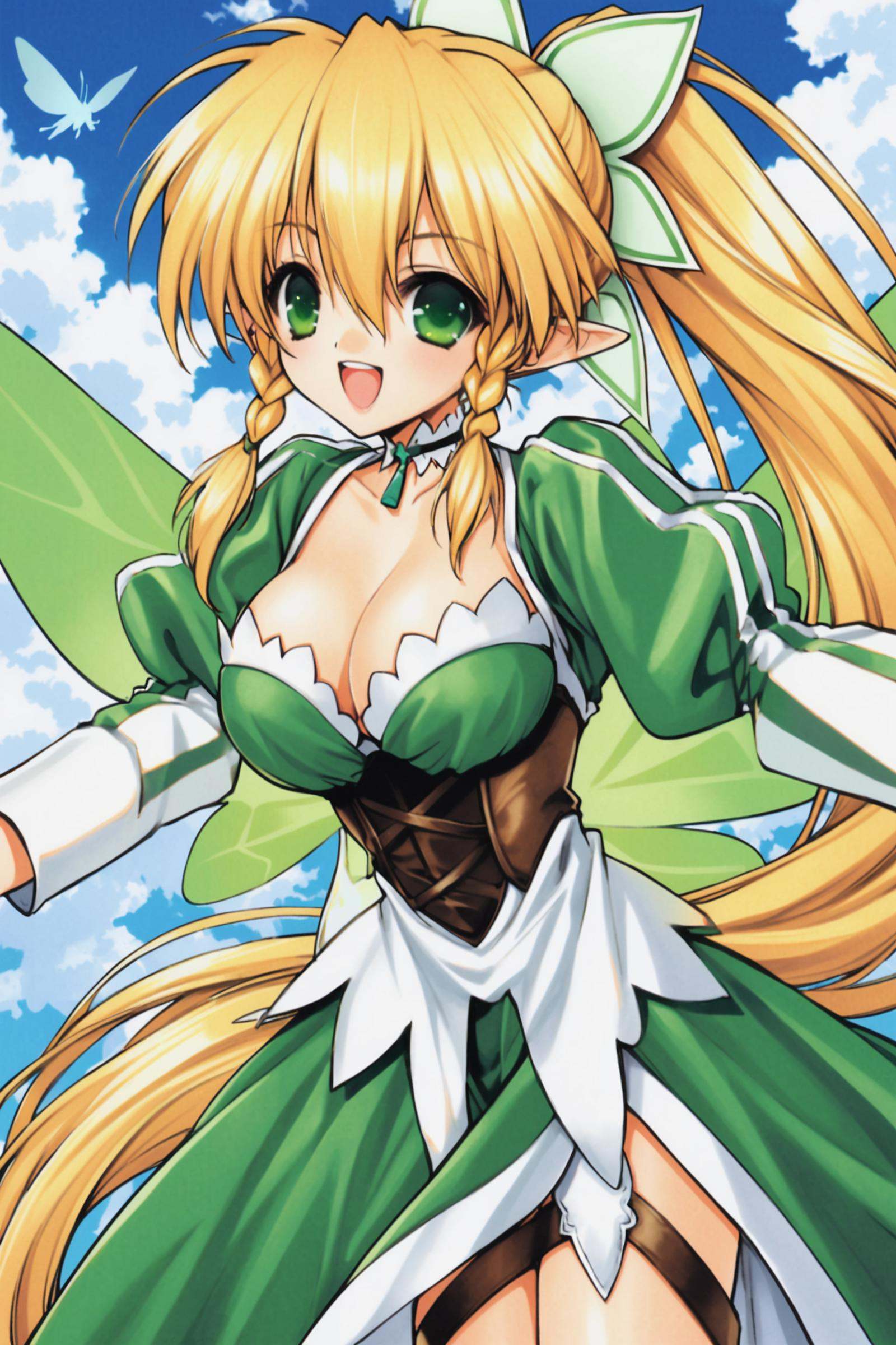 leafa,  long hair,  1girl on Tensor.Art