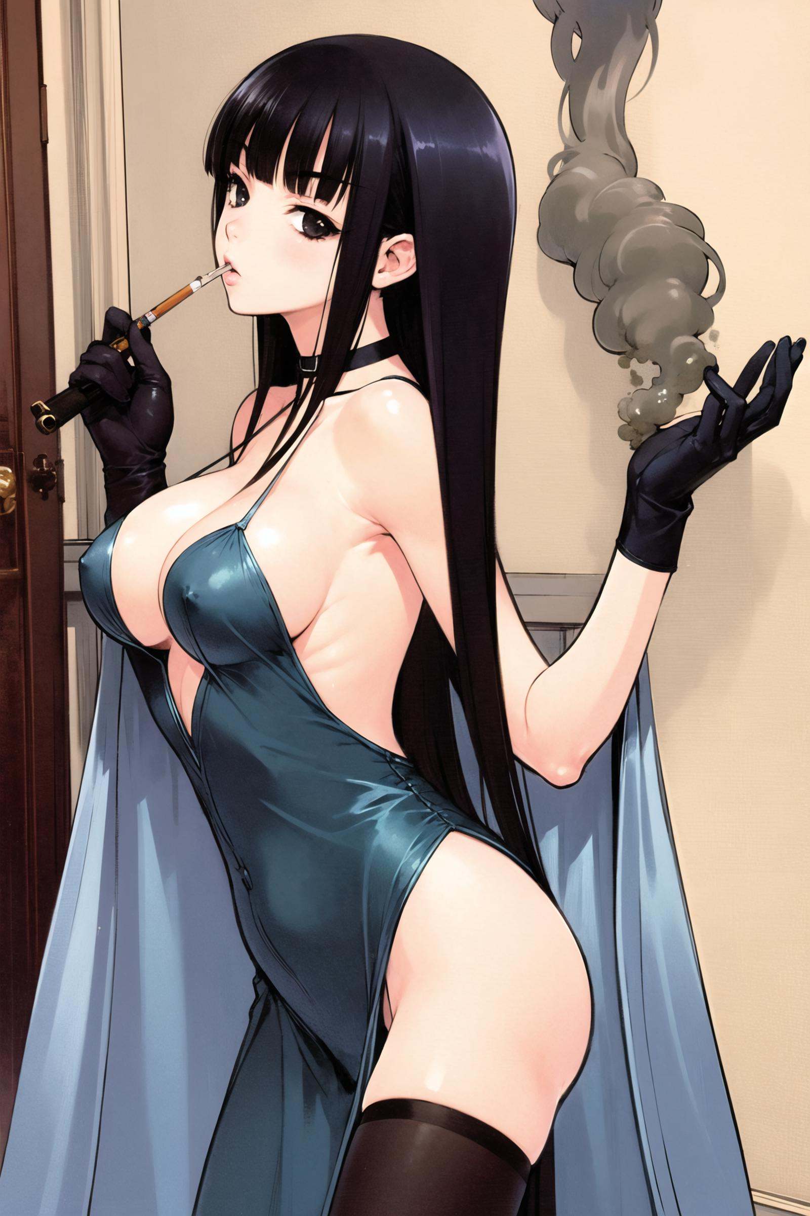 1girl,  solo,  breasts on Tensor.Art