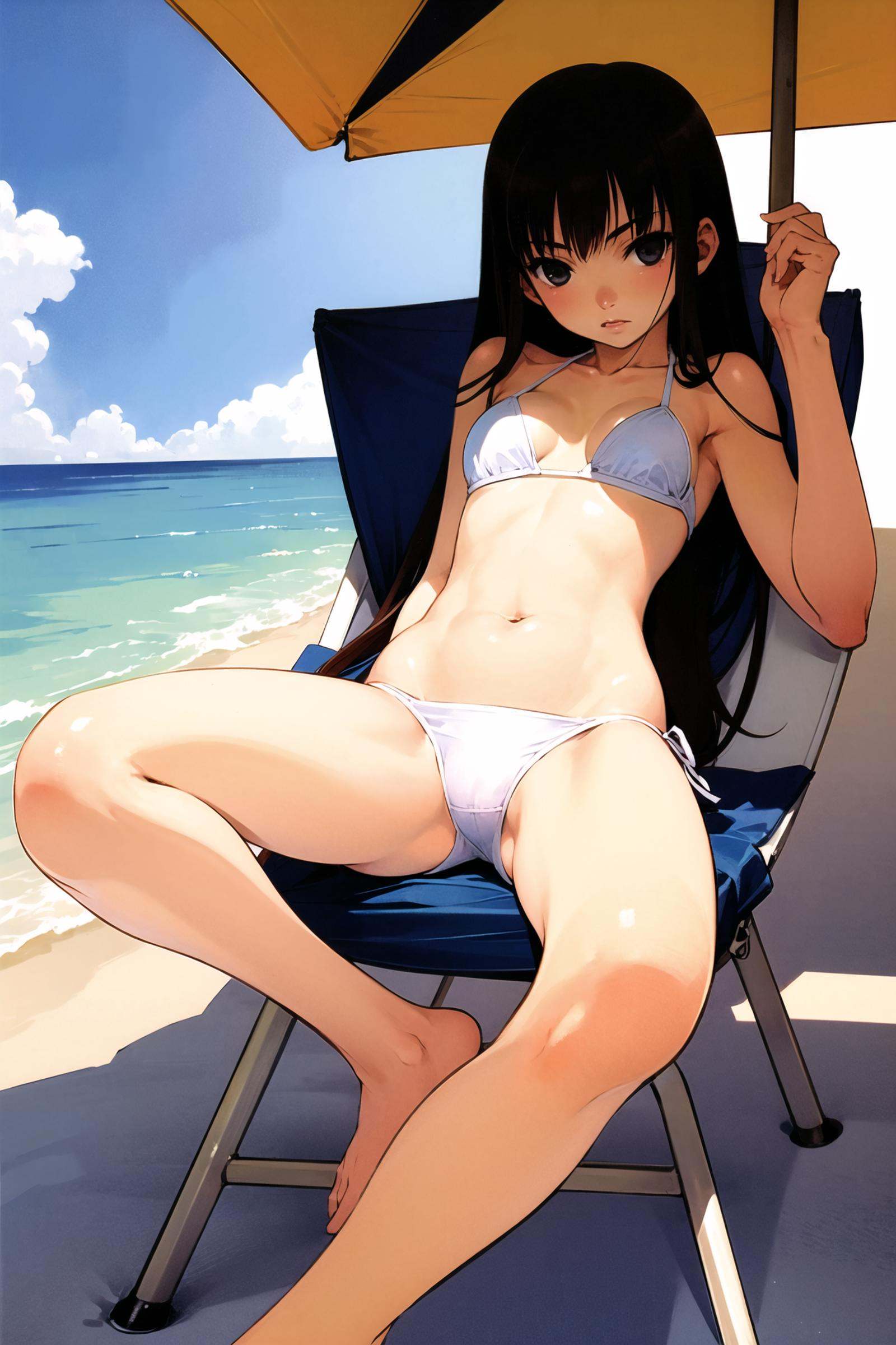 1girl,  solo,  swimsuit on Tensor.Art