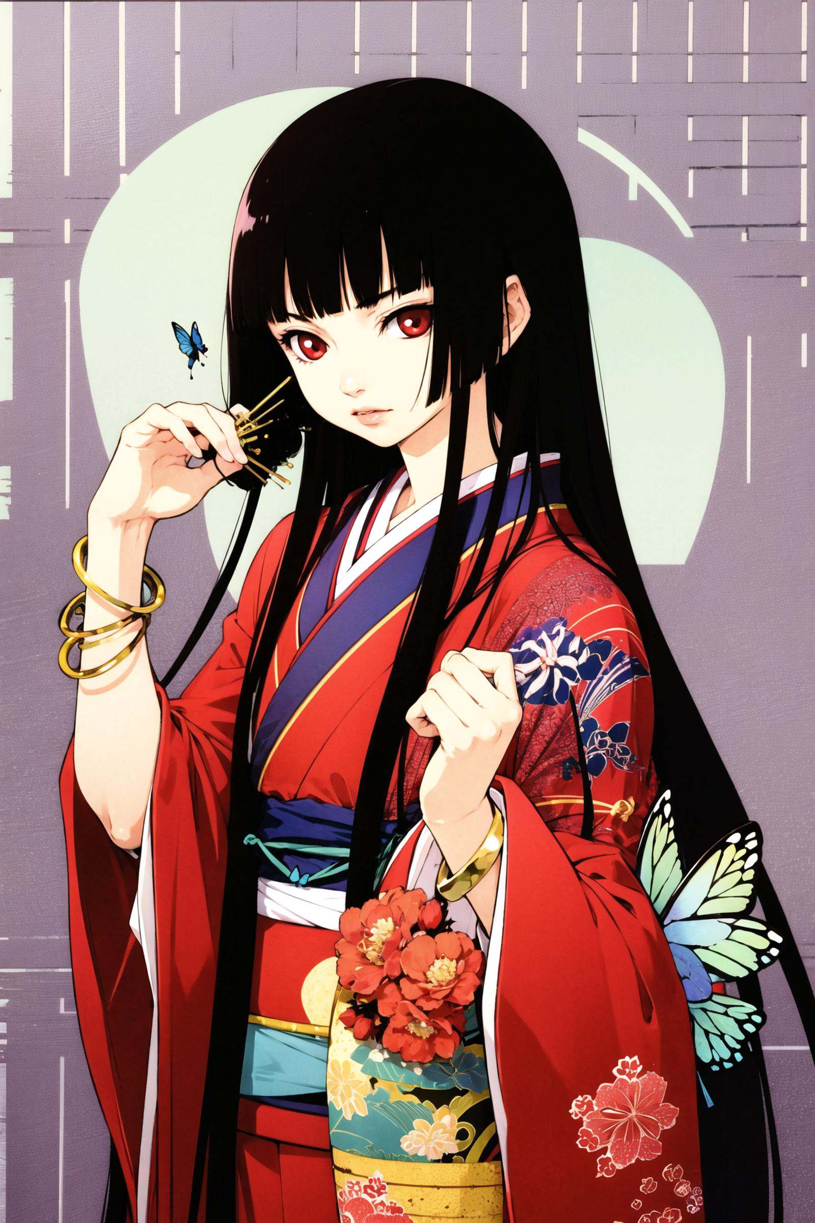 Enma Ai,  1girl,  solo on Tensor.Art