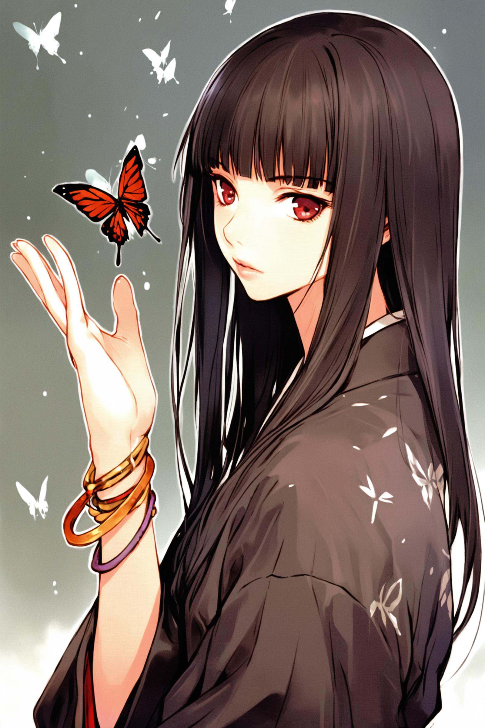 1girl,  solo,  japanese clothes on Tensor.Art