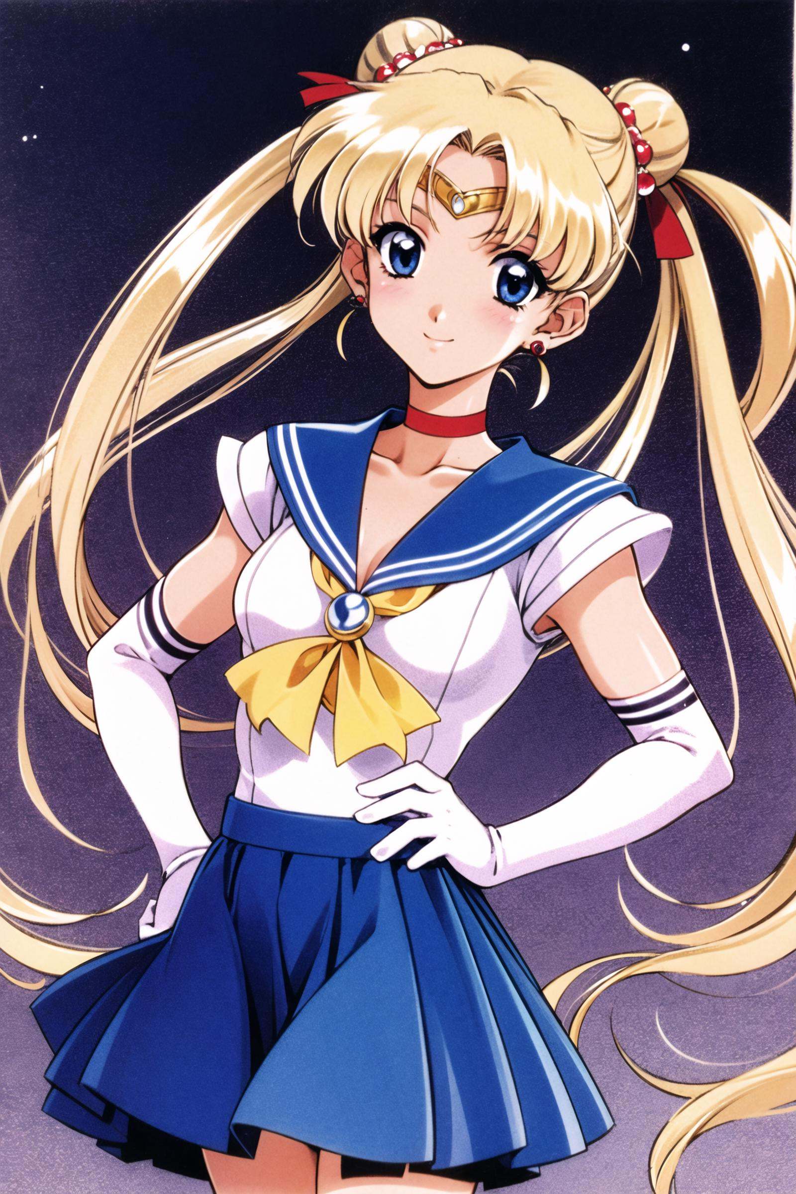 1girl,  solo,  blonde hair on Tensor.Art