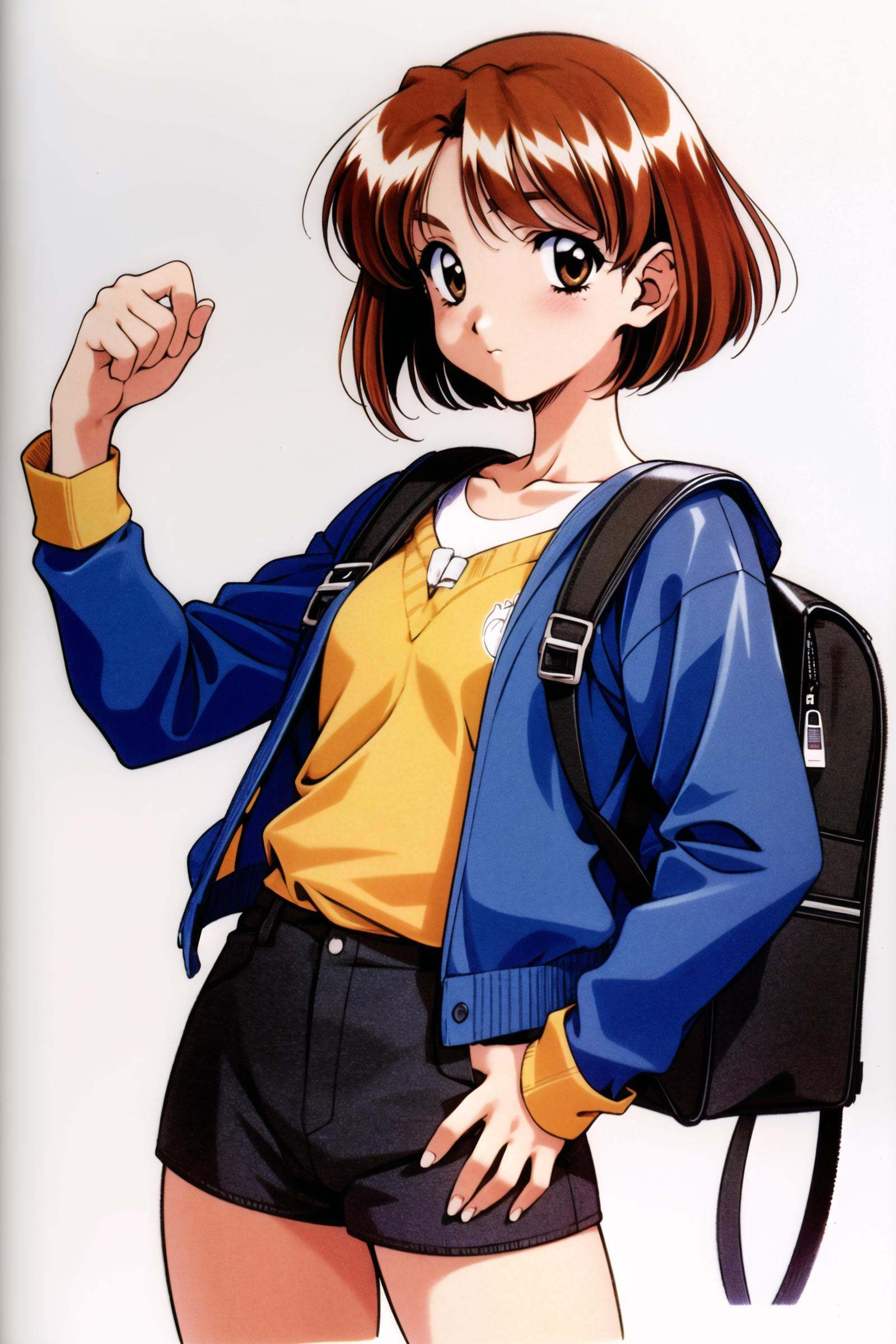 Rurika Yamamoto,  1girl,  solo on Tensor.Art