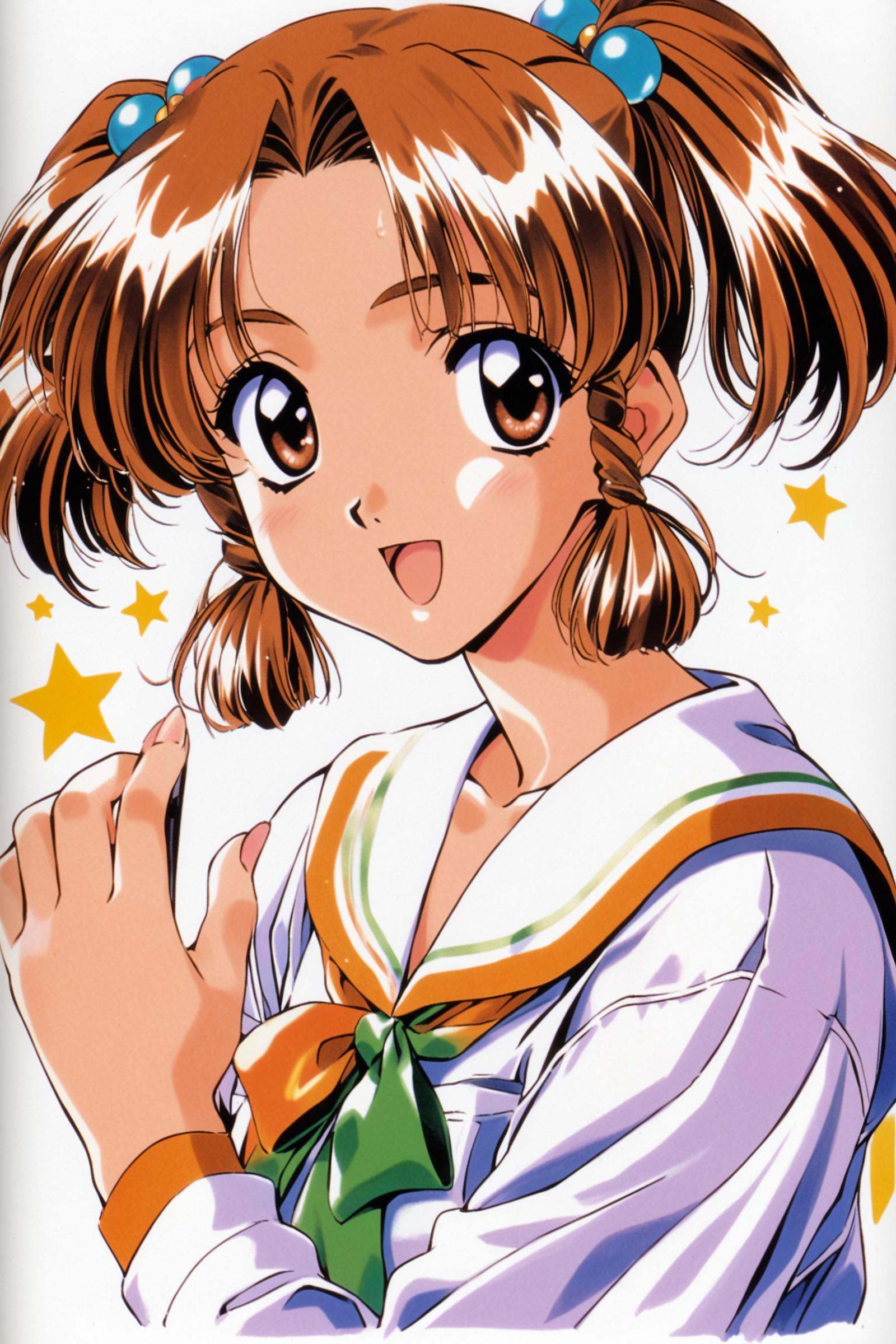 Emiru Nagakura,  1girl,  brown hair on Tensor.Art