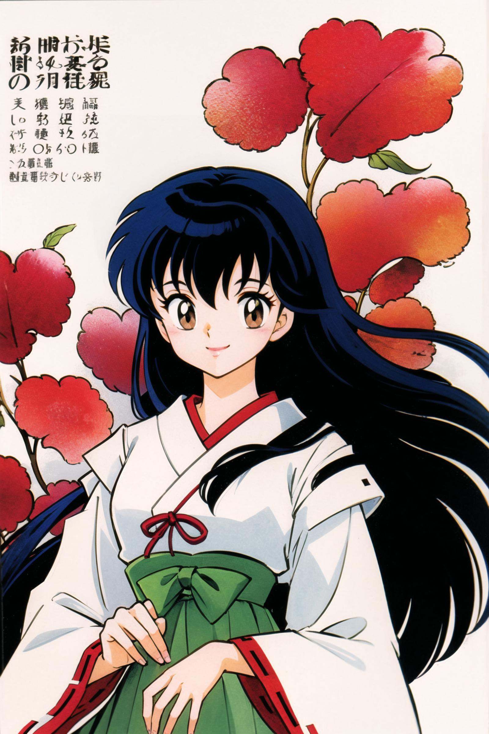 Higurashi Kagome,  1girl,  solo on Tensor.Art