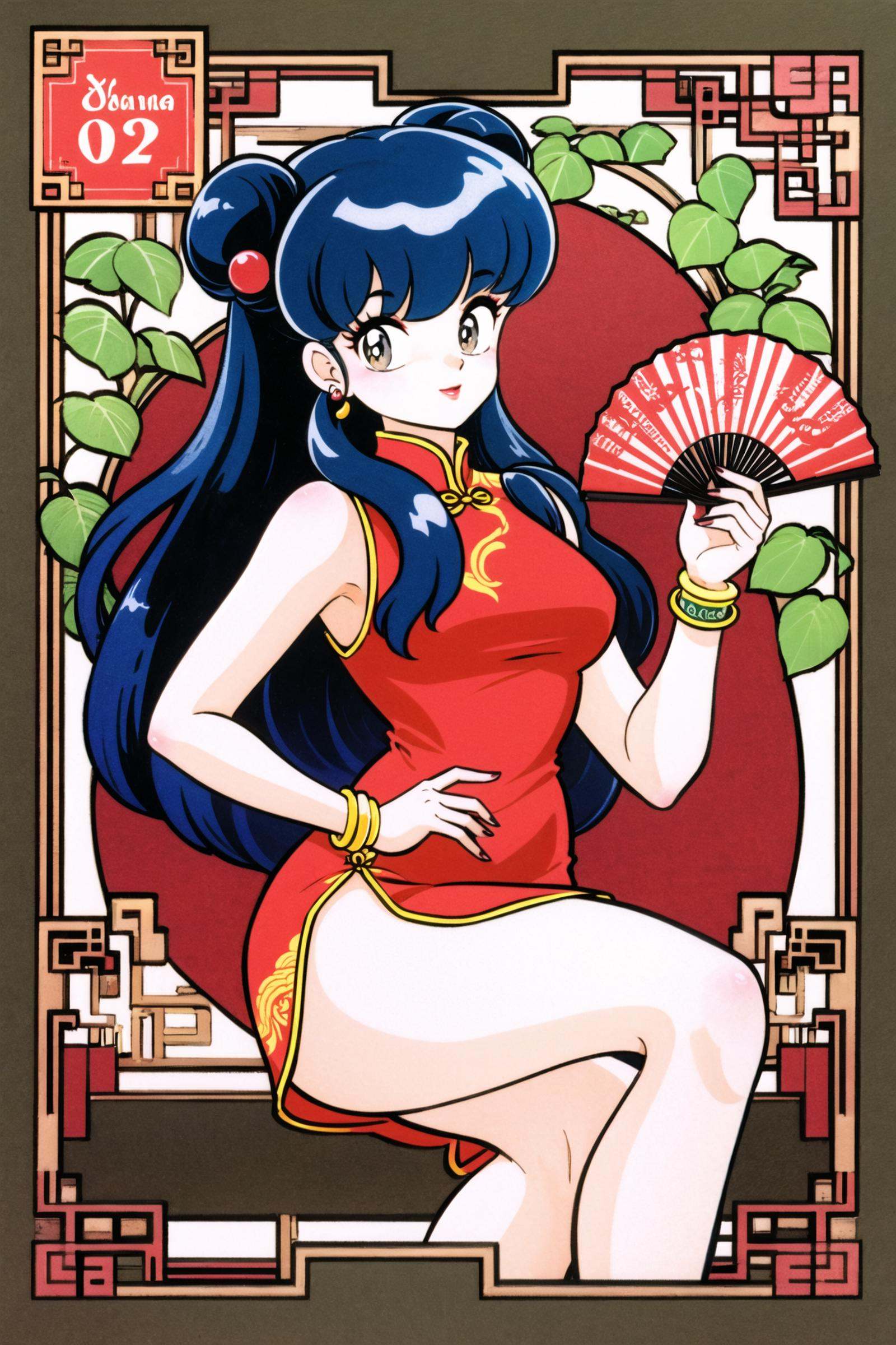 1girl,  shampoo (ranma 1/2),  solo on Tensor.Art