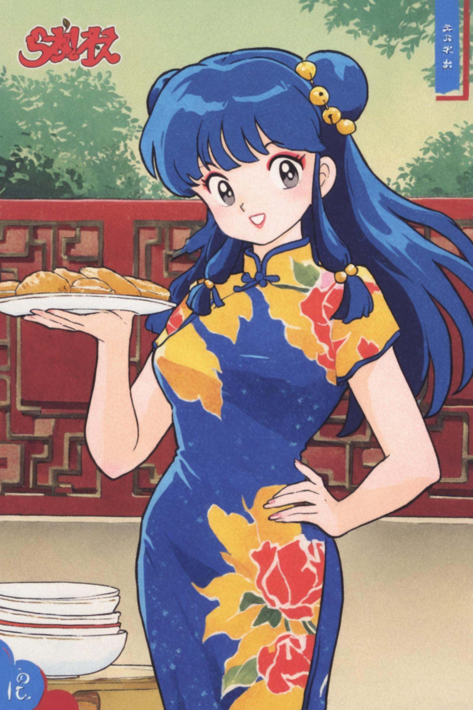 1girl,  shampoo (ranma 1/2),  solo on Tensor.Art