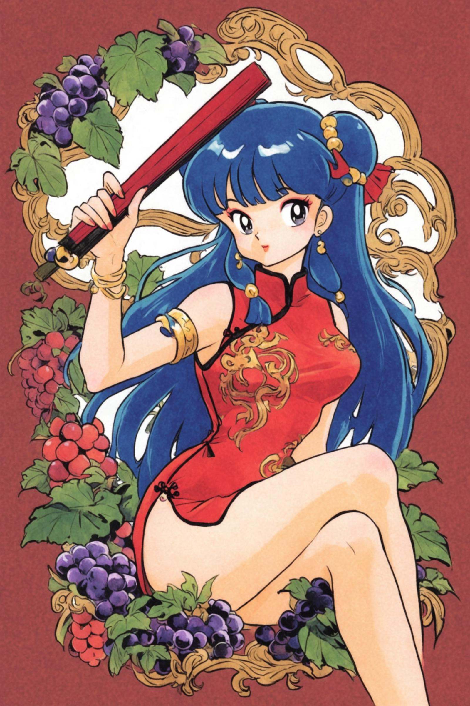1girl,  shampoo (ranma 1/2),  solo on Tensor.Art