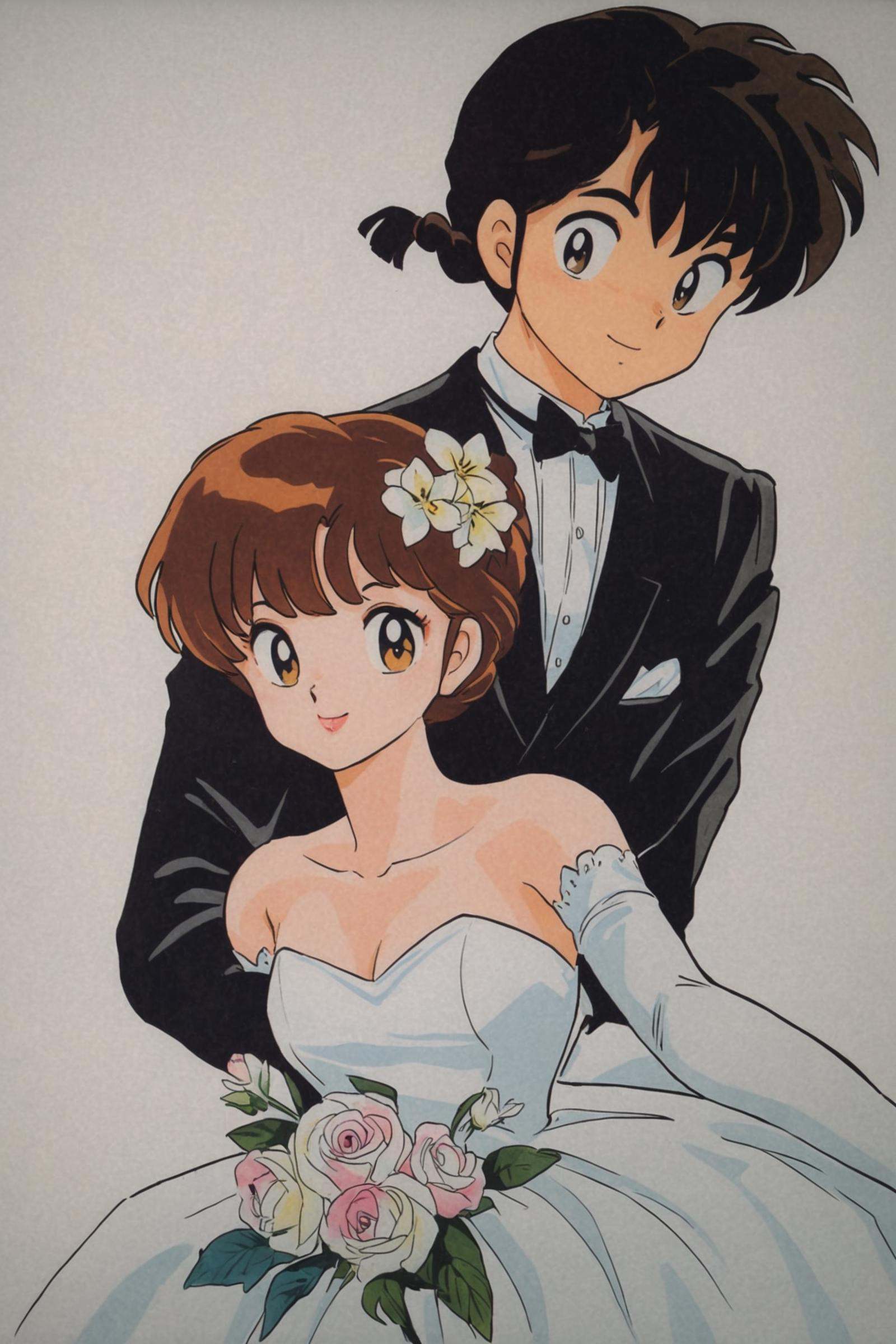1girl,  1boy,  dress on Tensor.Art