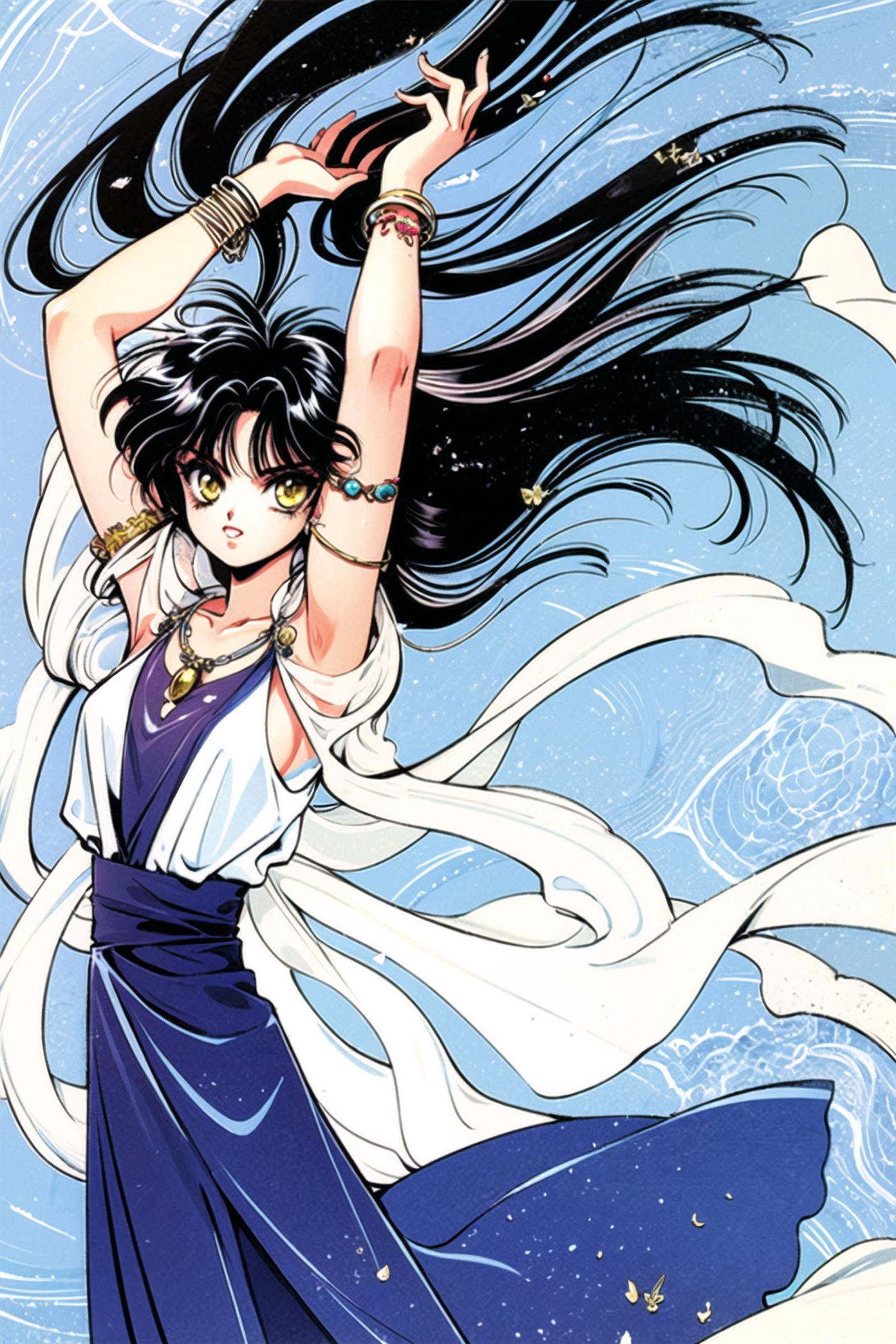 RG Veda,  1girl,  solo on Tensor.Art