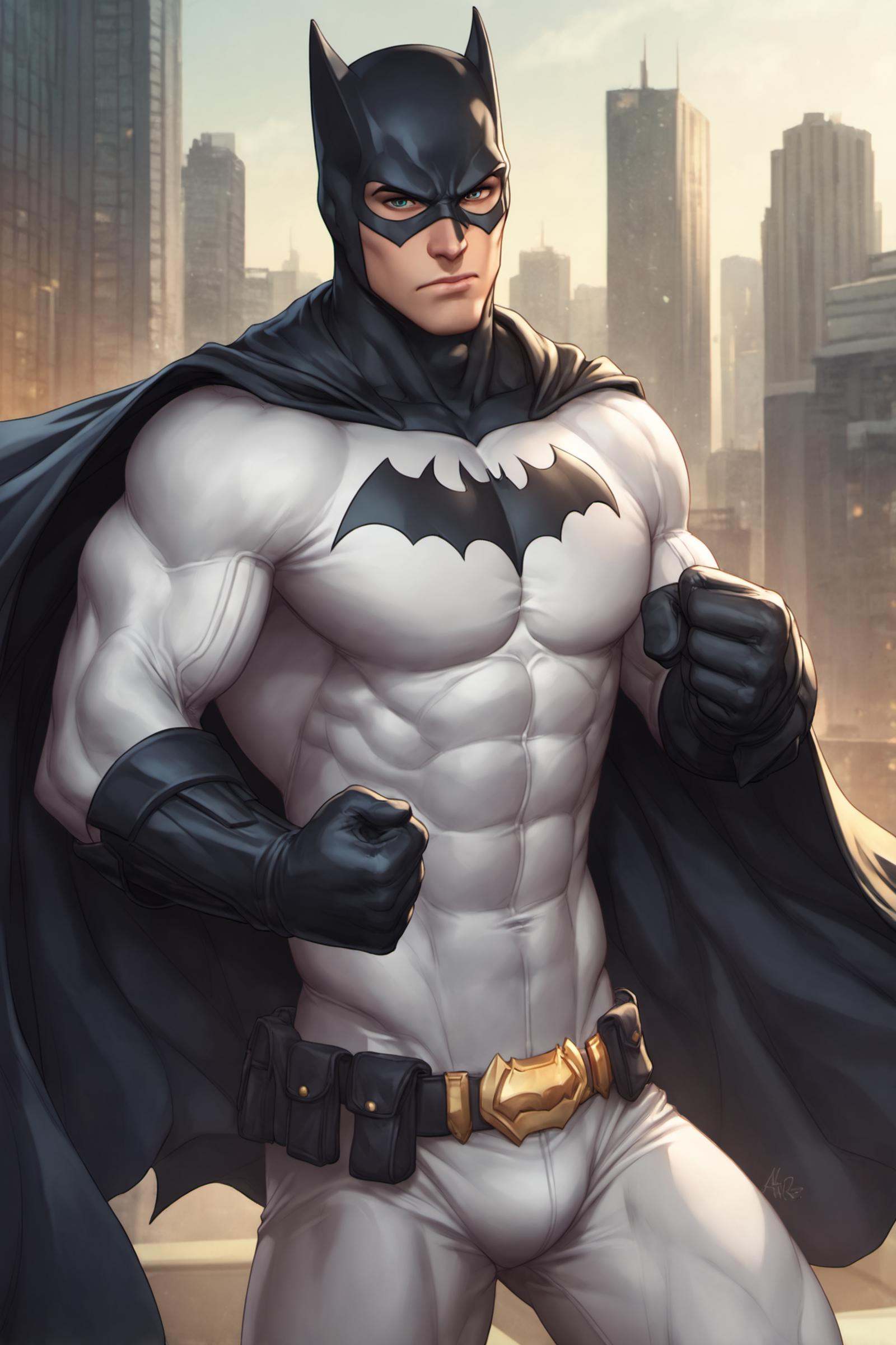 1boy,  solo,  Batman on Tensor.Art