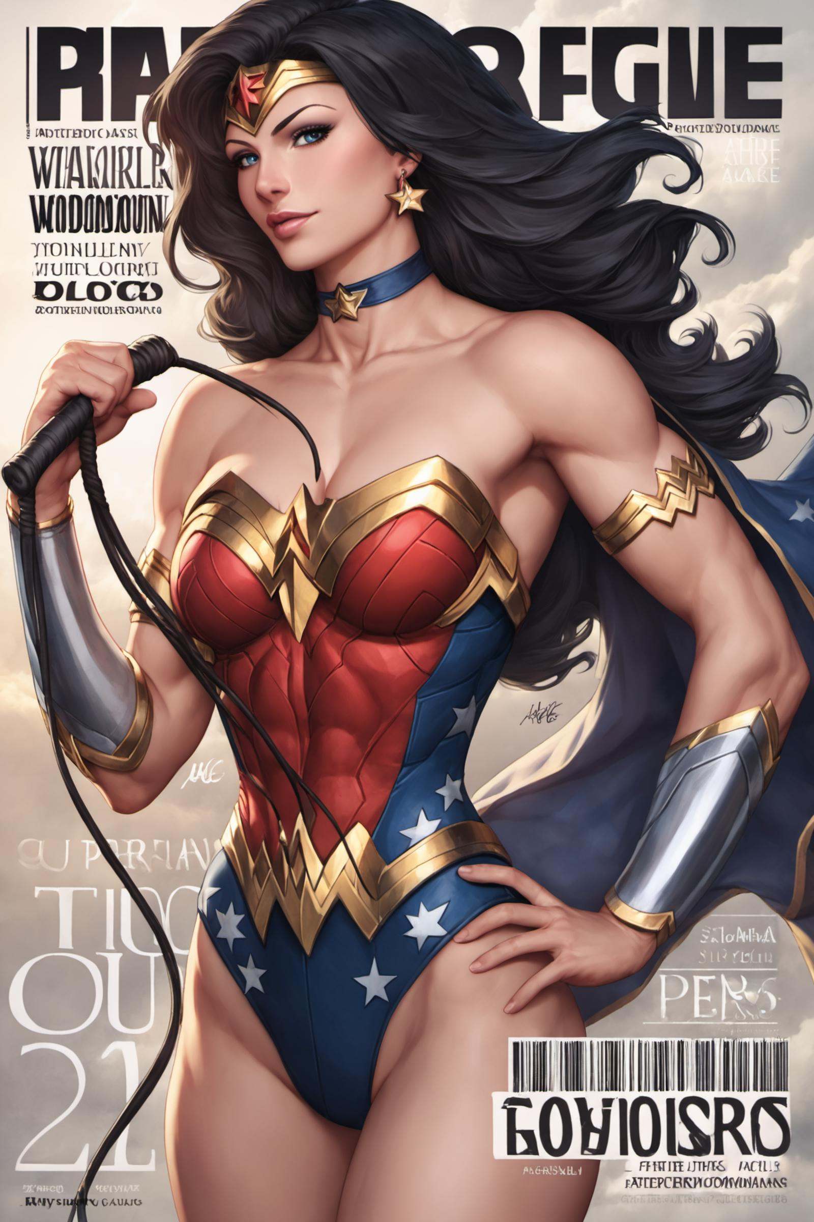 1girl,  solo,  Wonder Woman on Tensor.Art