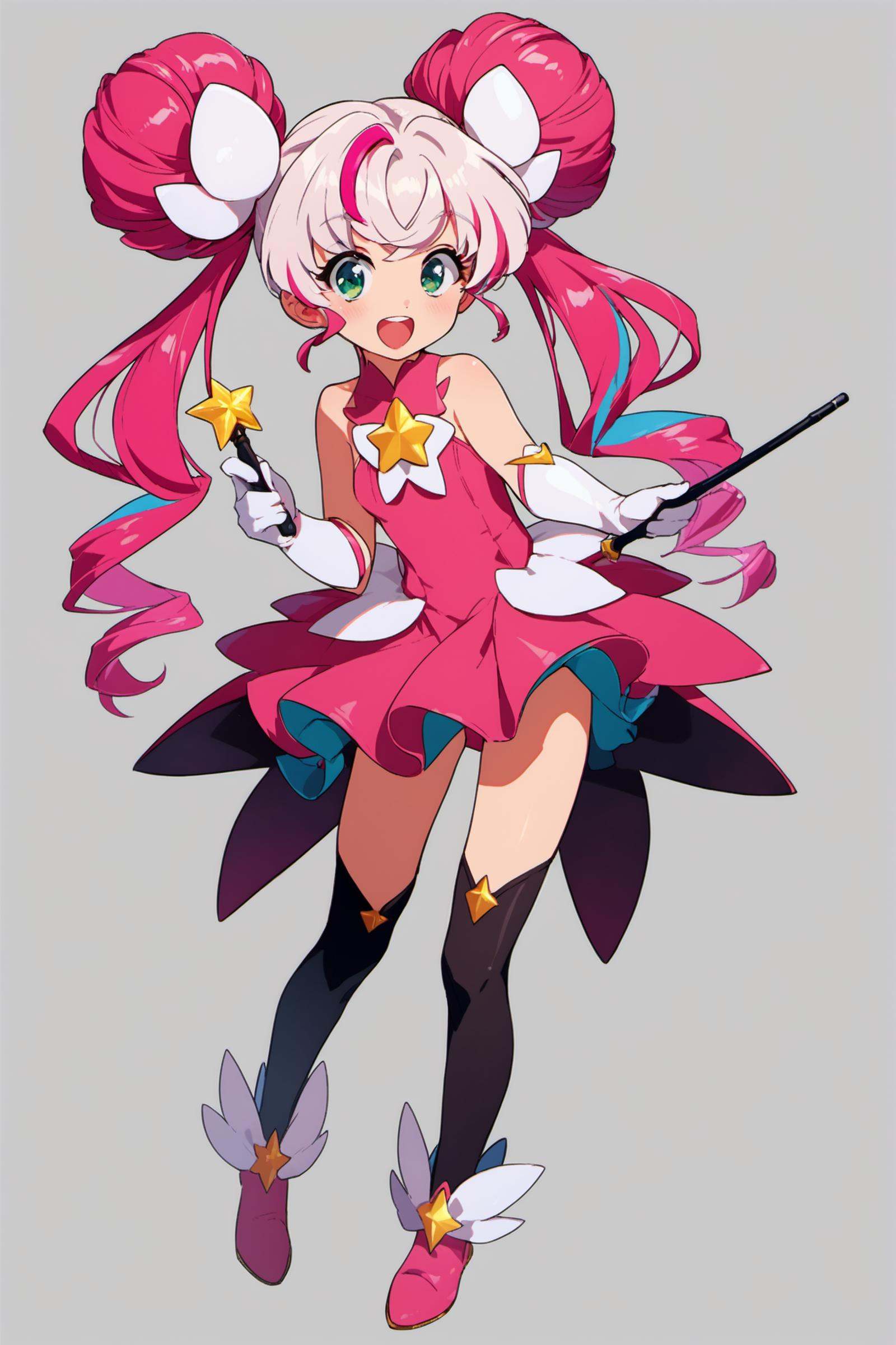 1girl,  solo,  double bun on Tensor.Art