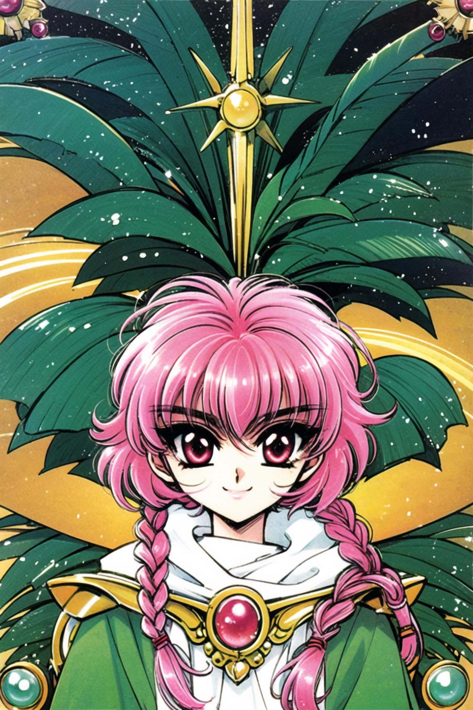 clamp,  Magic Knight Rayearth,  1girl on Tensor.Art