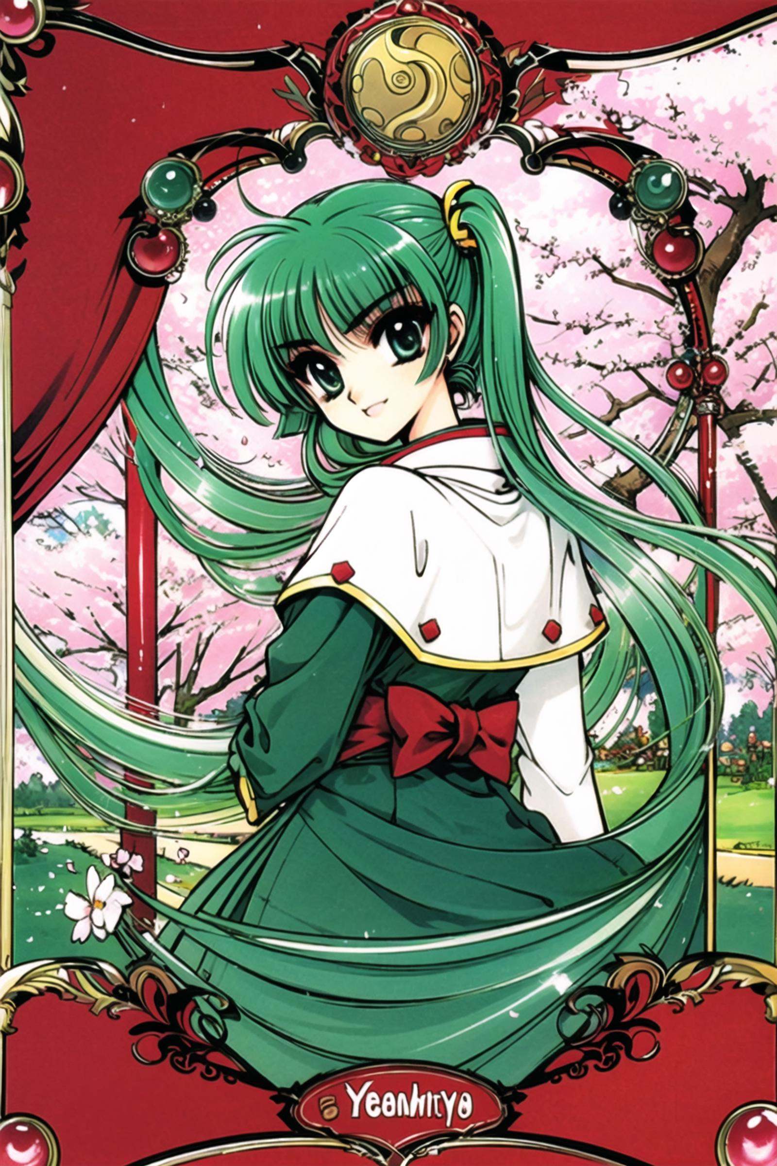 clamp,  Magic Knight Rayearth,  open jacket on Tensor.Art