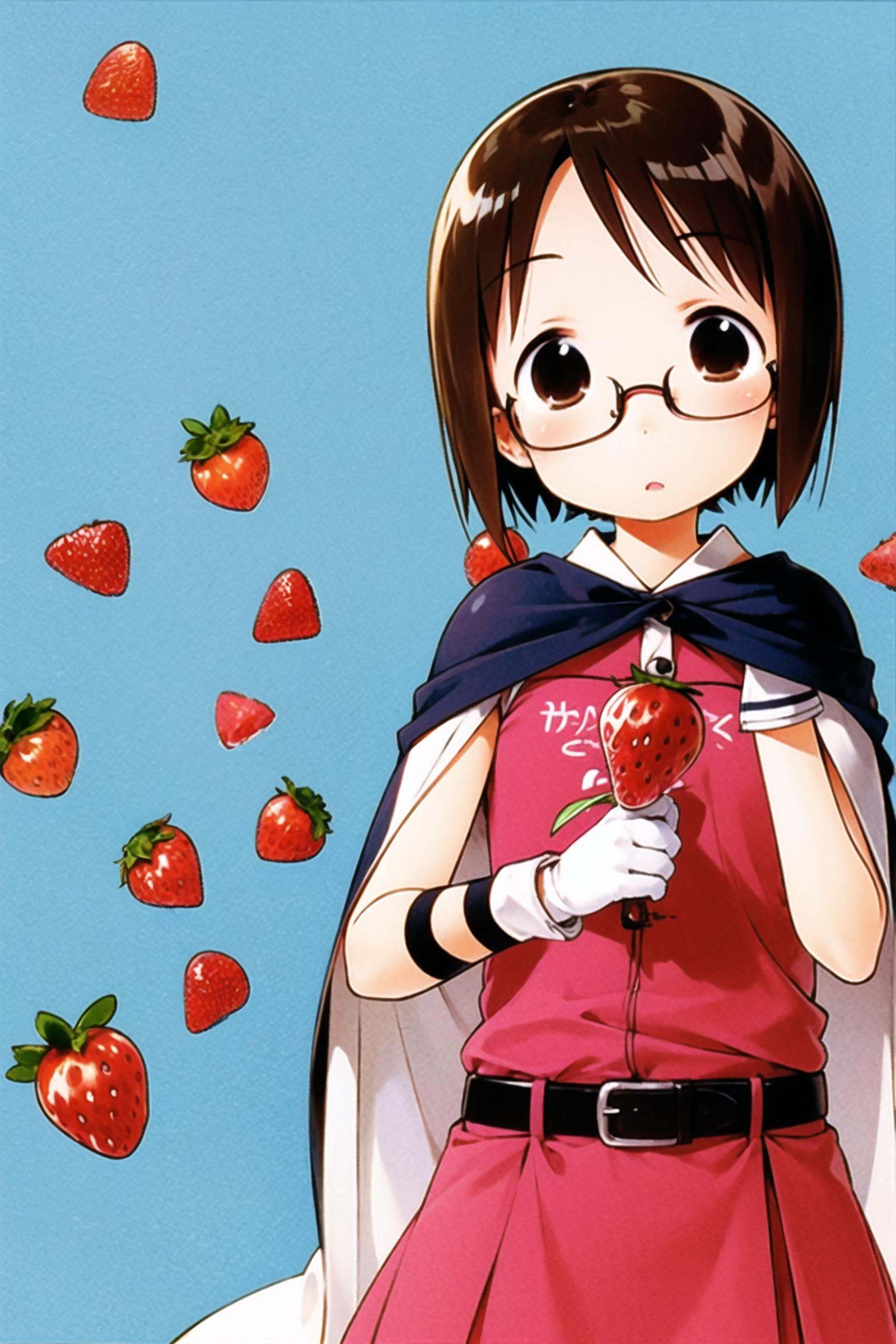 Ichigo Mashimaro,  1girl,  solo on Tensor.Art