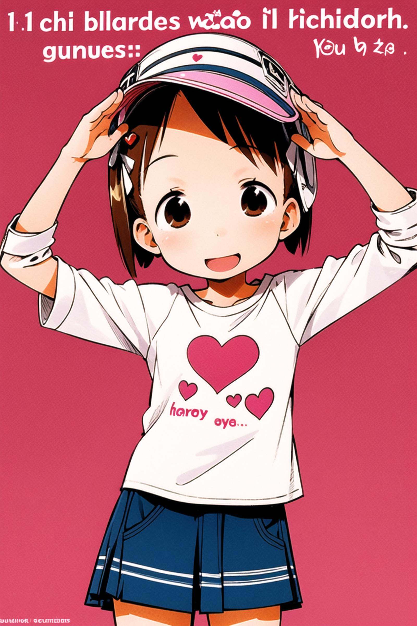 Ichigo Mashimaro,  1girl,  solo on Tensor.Art