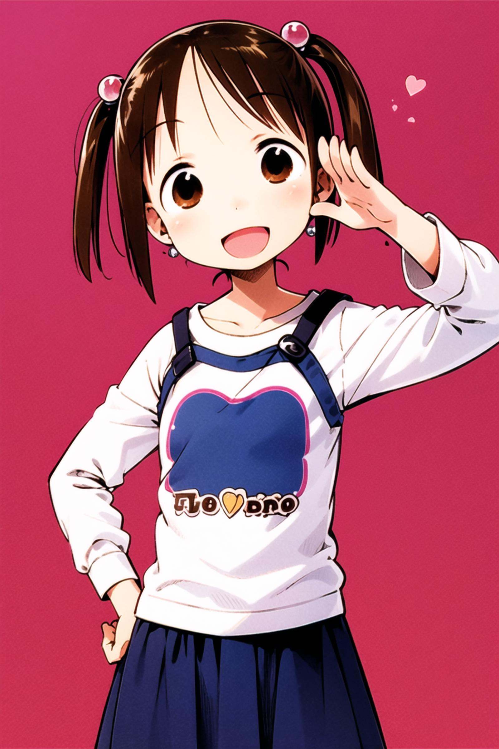 Ichigo Mashimaro,  1girl,  solo on Tensor.Art