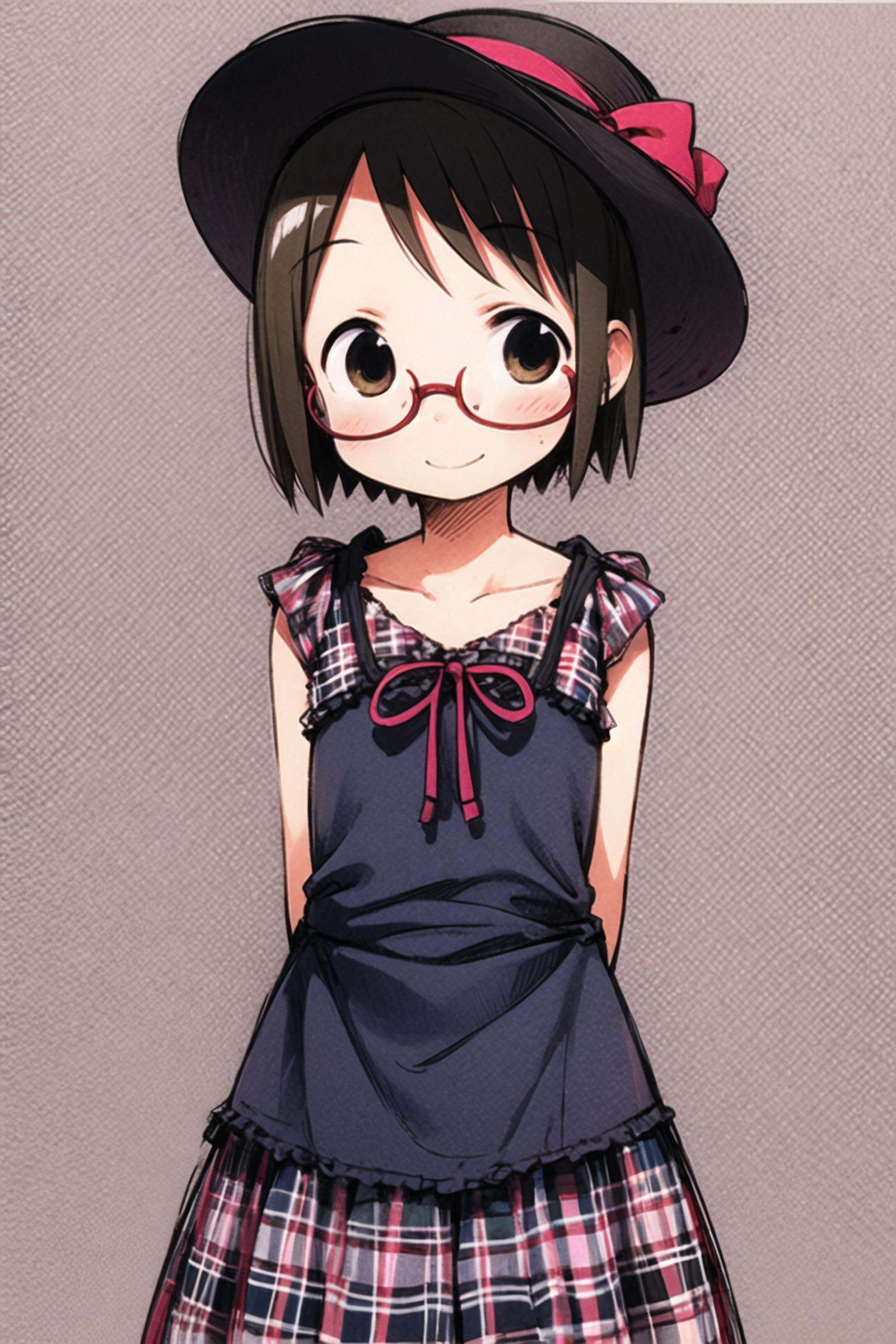 Ichigo Mashimaro,  1girl,  solo on Tensor.Art