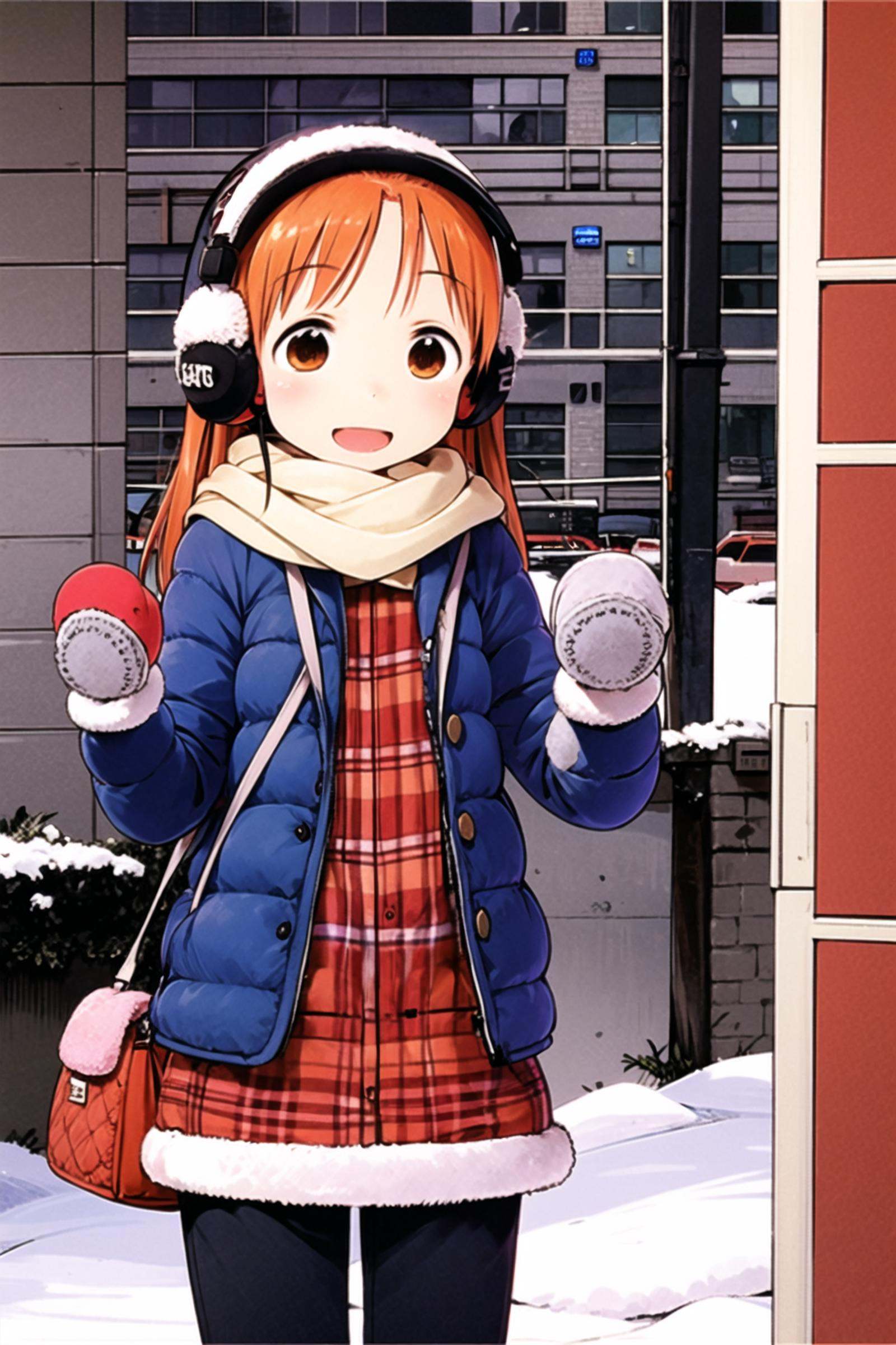 Ichigo Mashimaro,  solo,  mittens on Tensor.Art