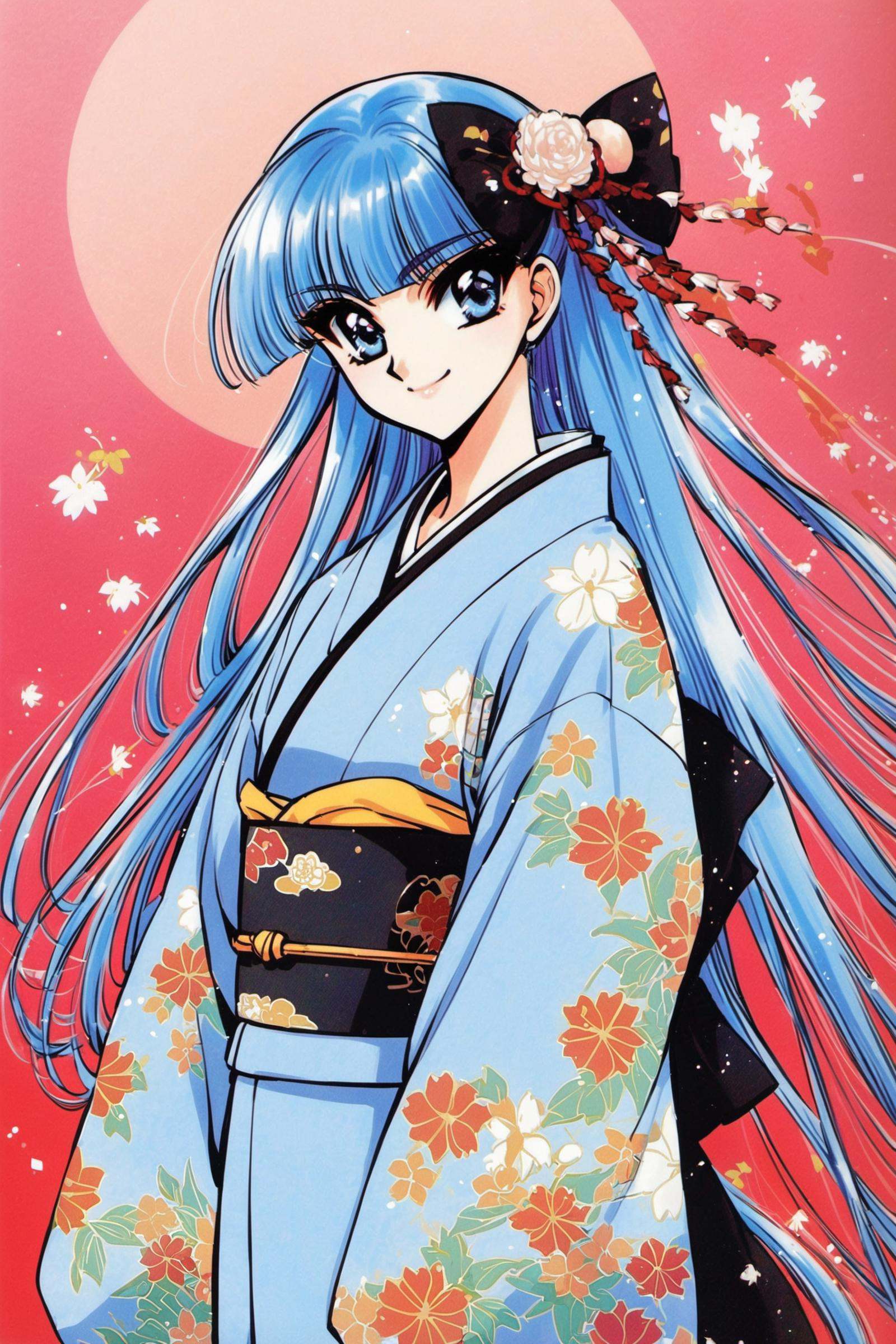Ryuuzaki Umi,  1girl,  japanese clothes on Tensor.Art