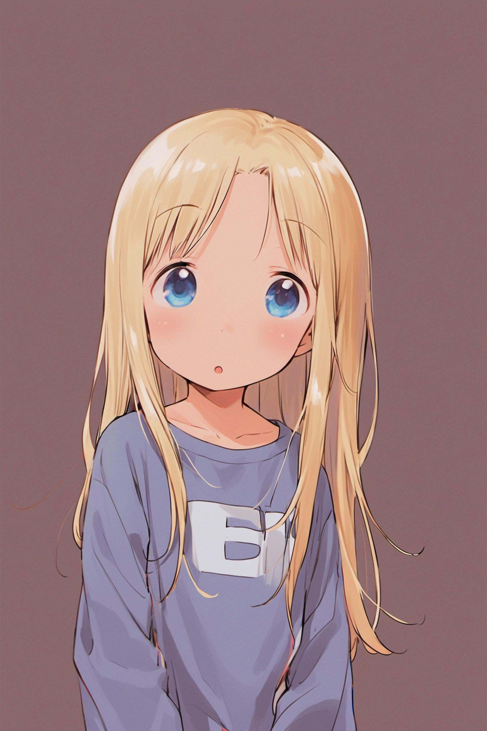 Ichigo Mashimaro,  1girl,  blue eyes on Tensor.Art
