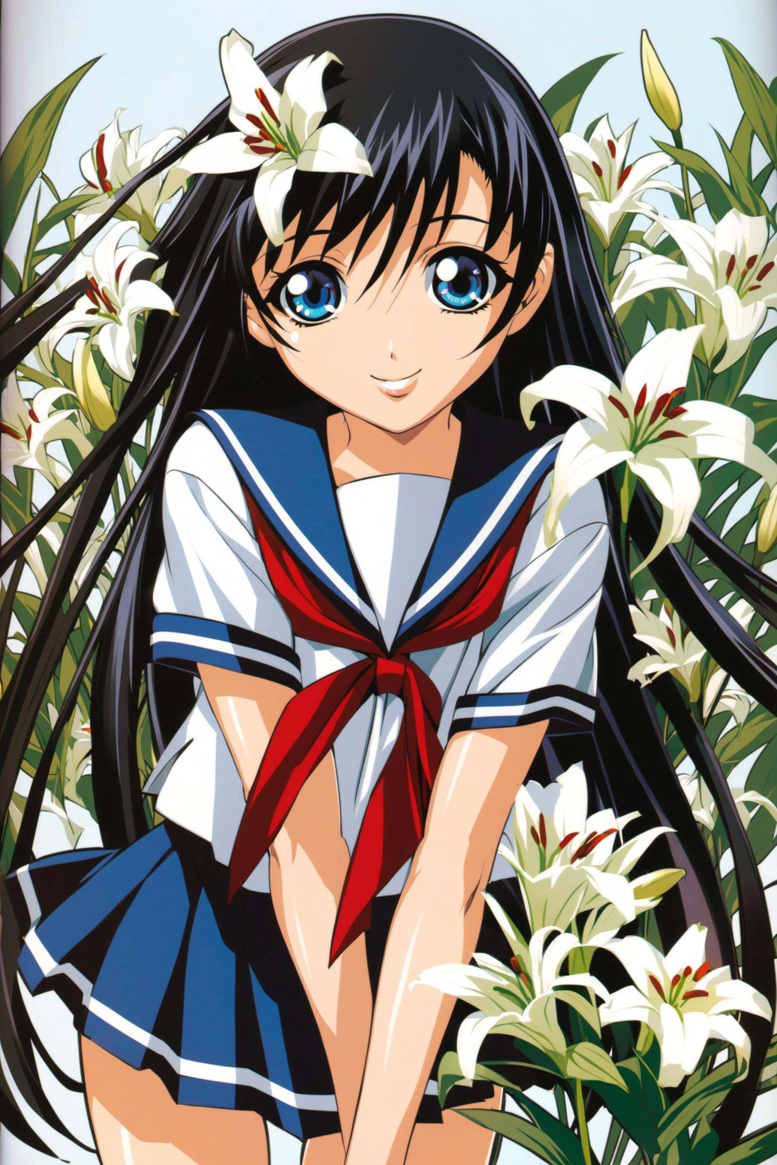 1girl,  solo,  long hair on Tensor.Art