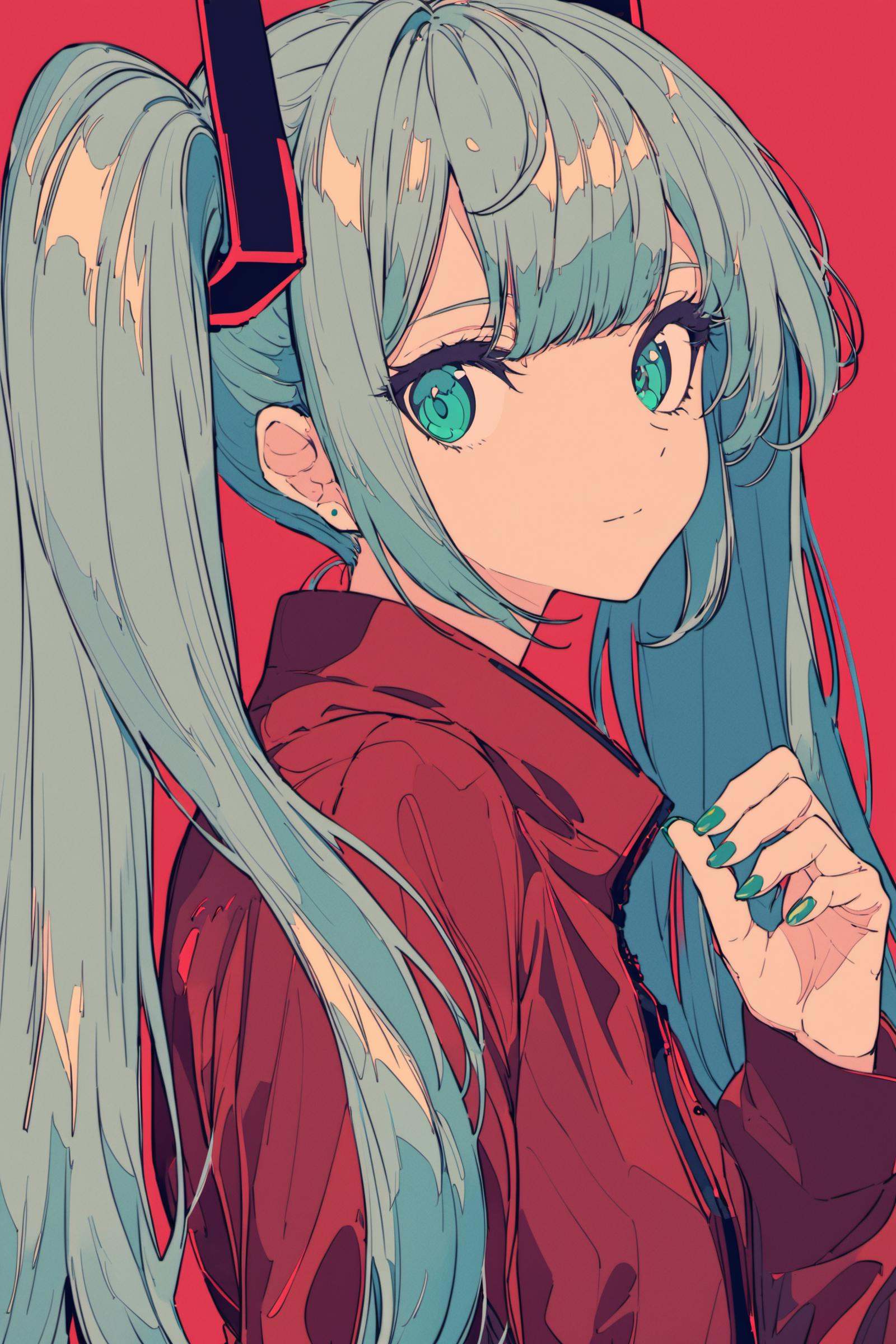 1girl,  solo,  long hair on Tensor.Art