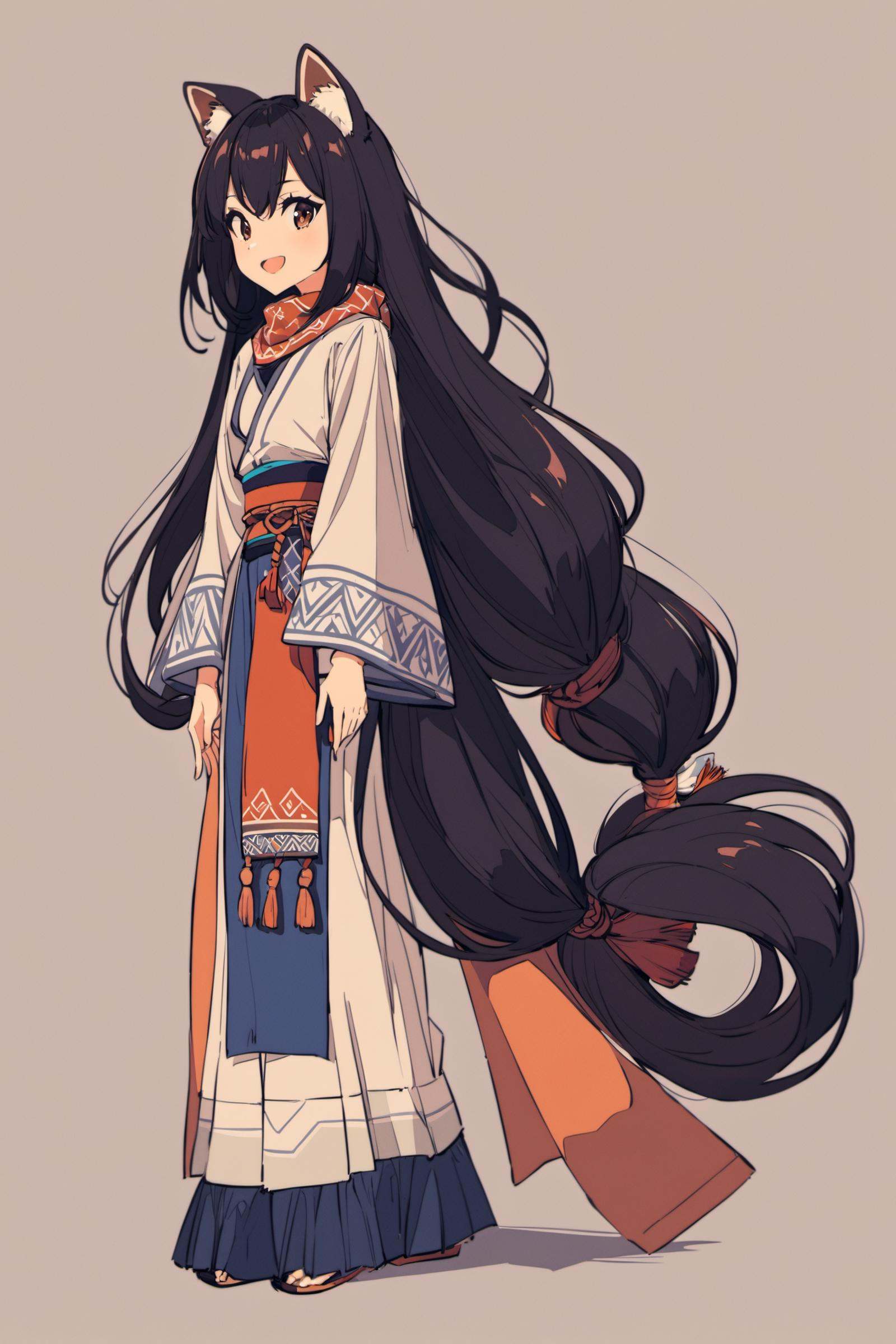 1girl,  long hair,  solo on Tensor.Art