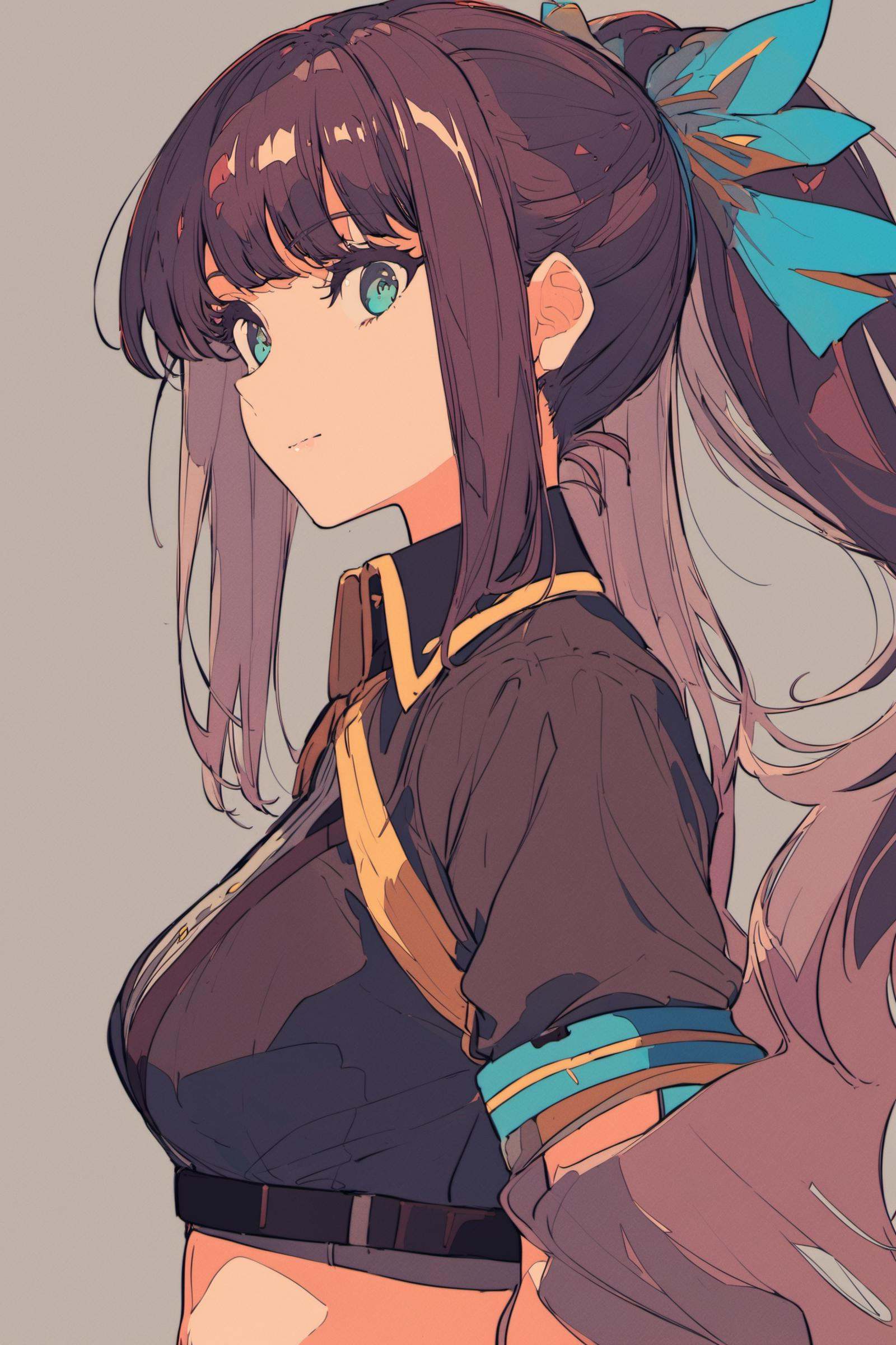 1girl,  kagura mea,  kagura gumi on Tensor.Art