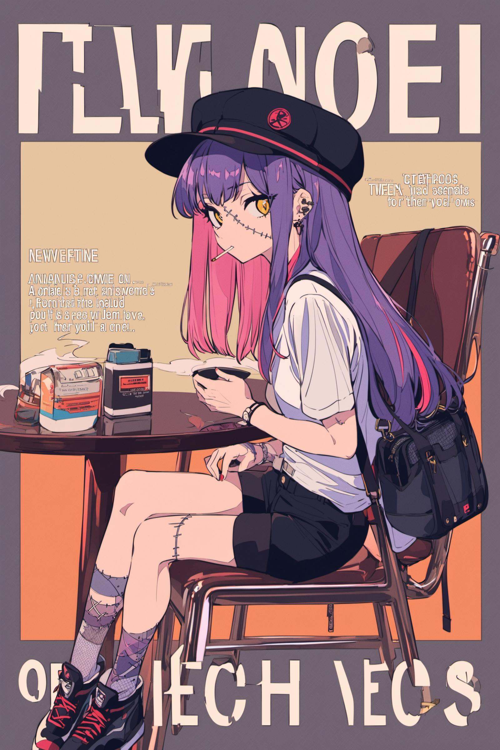 1girl,  solo,  long hair on Tensor.Art