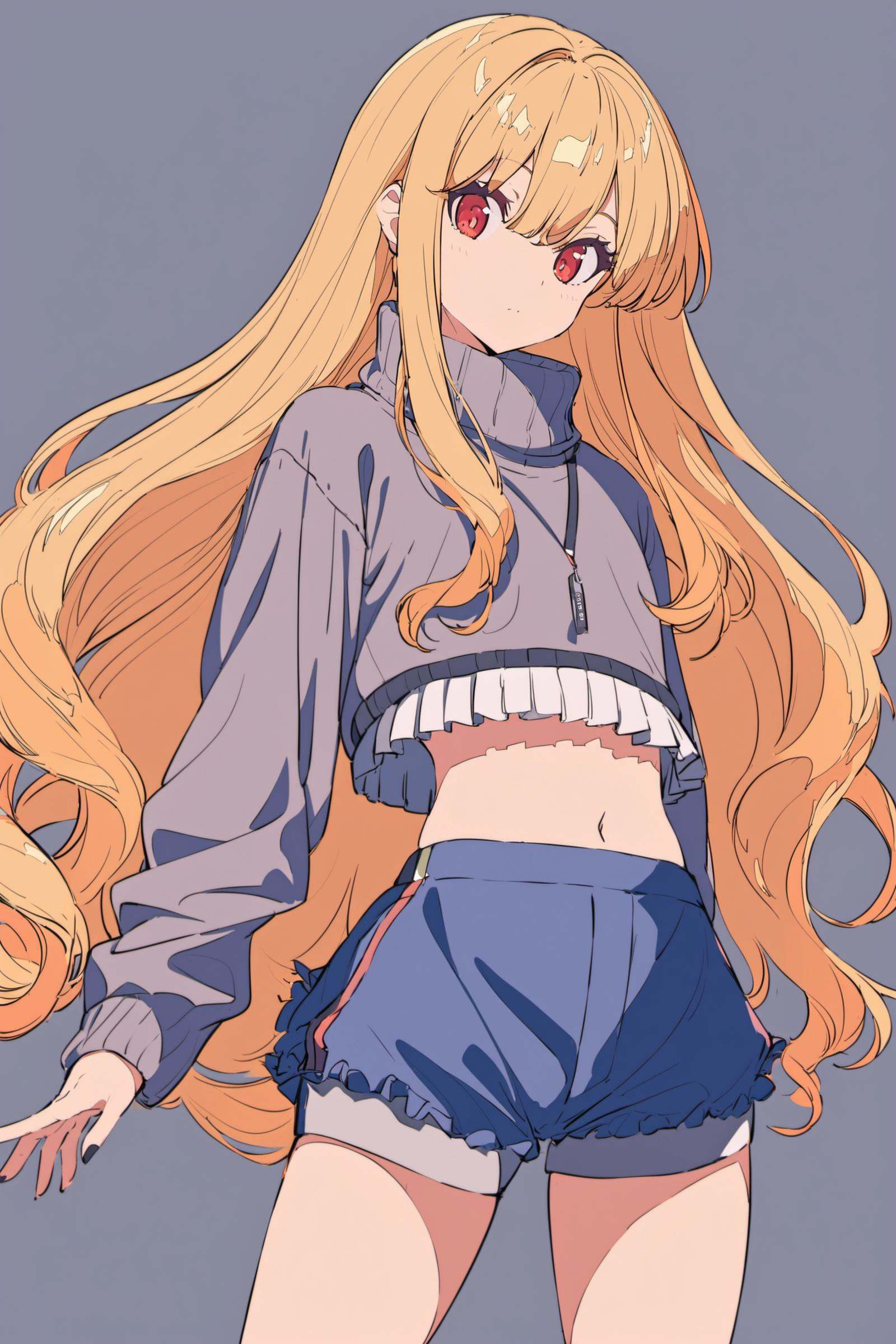 1girl,  solo,  long hair on Tensor.Art