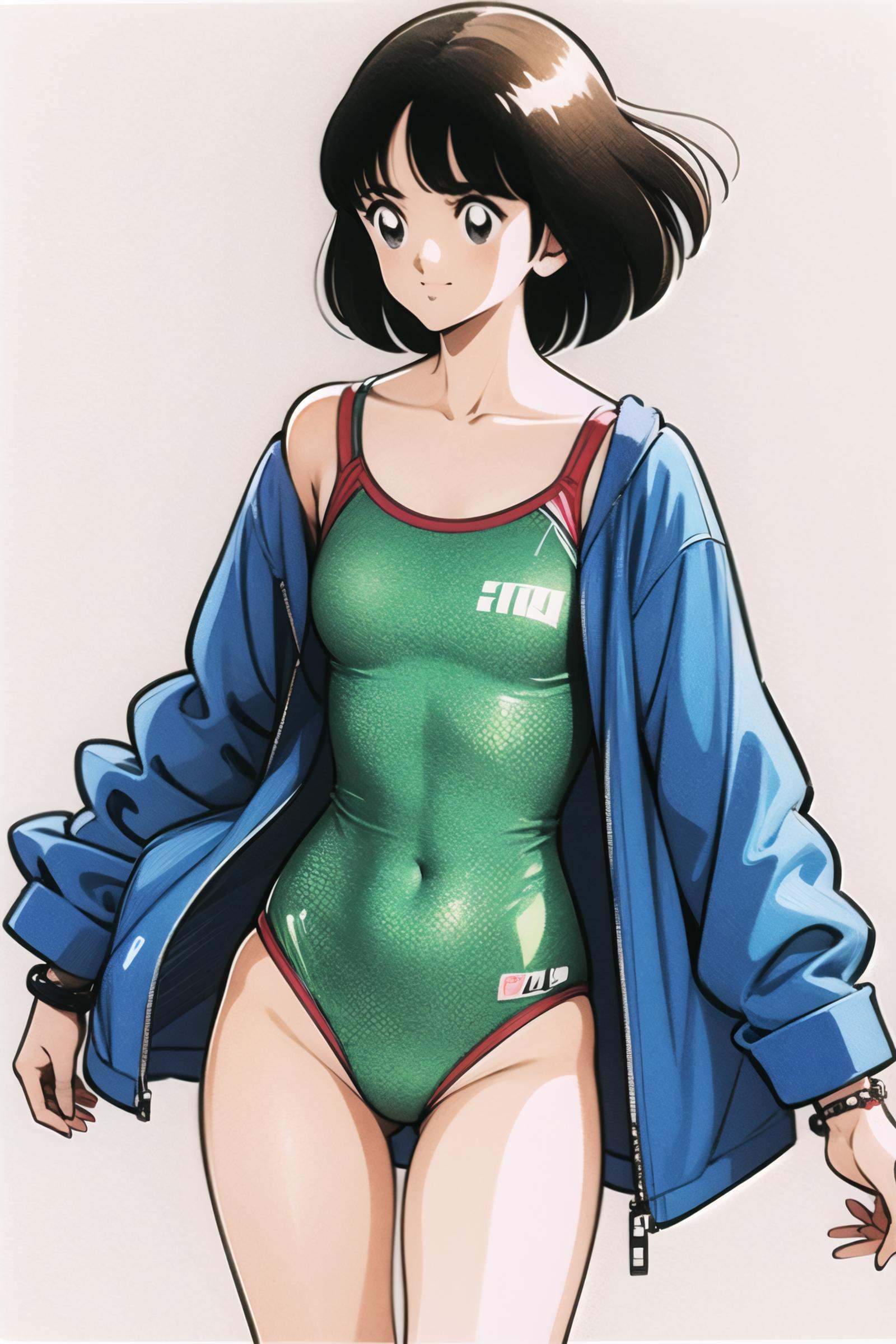 1girl,  solo,  swimsuit on Tensor.Art