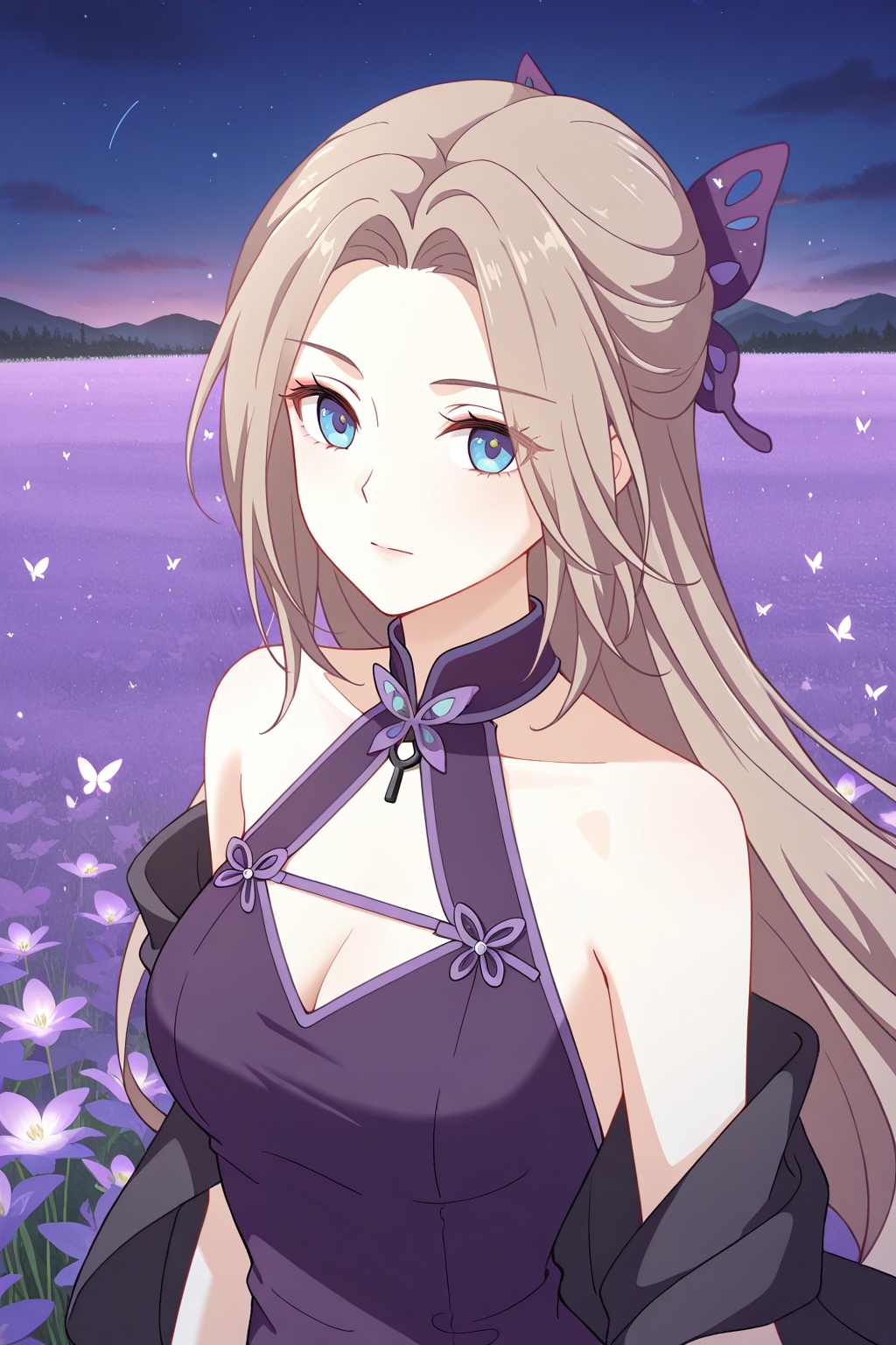 1 girl,  solo,  long hair on Tensor.Art