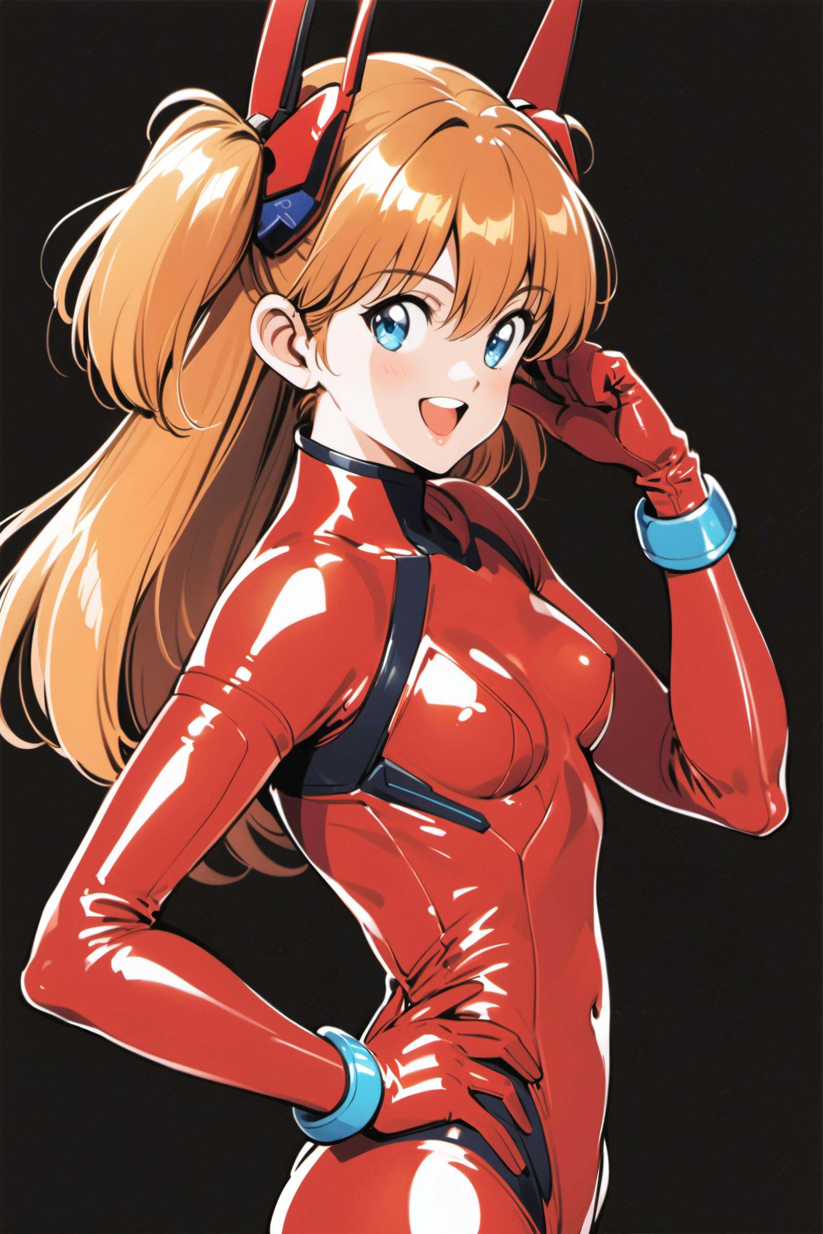 1girl,  long hair,  plugsuit on Tensor.Art