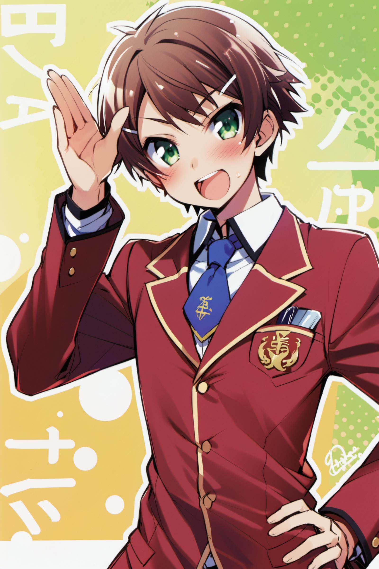 Kinoshita Hideyoshi,  solo,  1boy on Tensor.Art