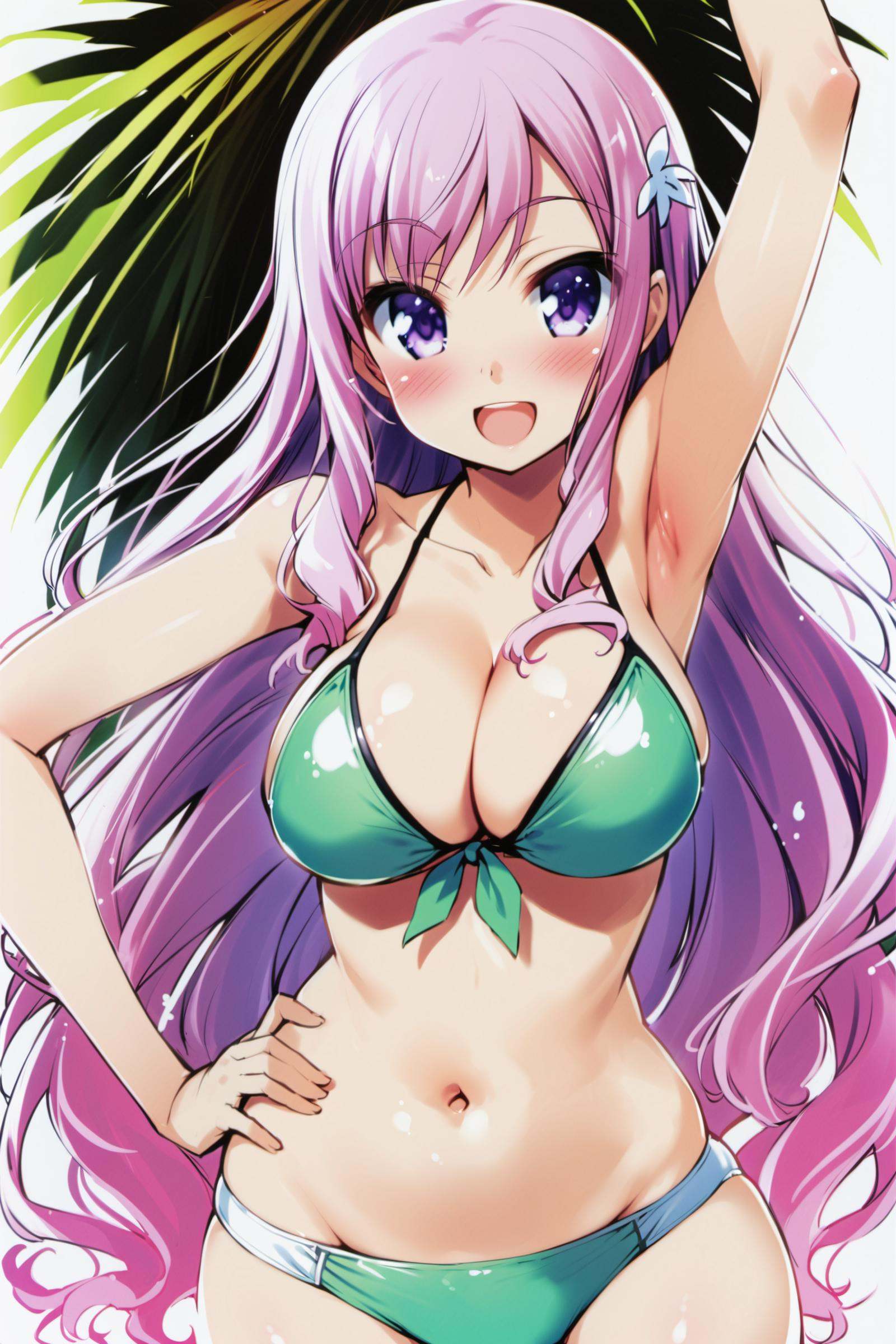 Himeji Mizuki,  1girl,  swimsuit on Tensor.Art