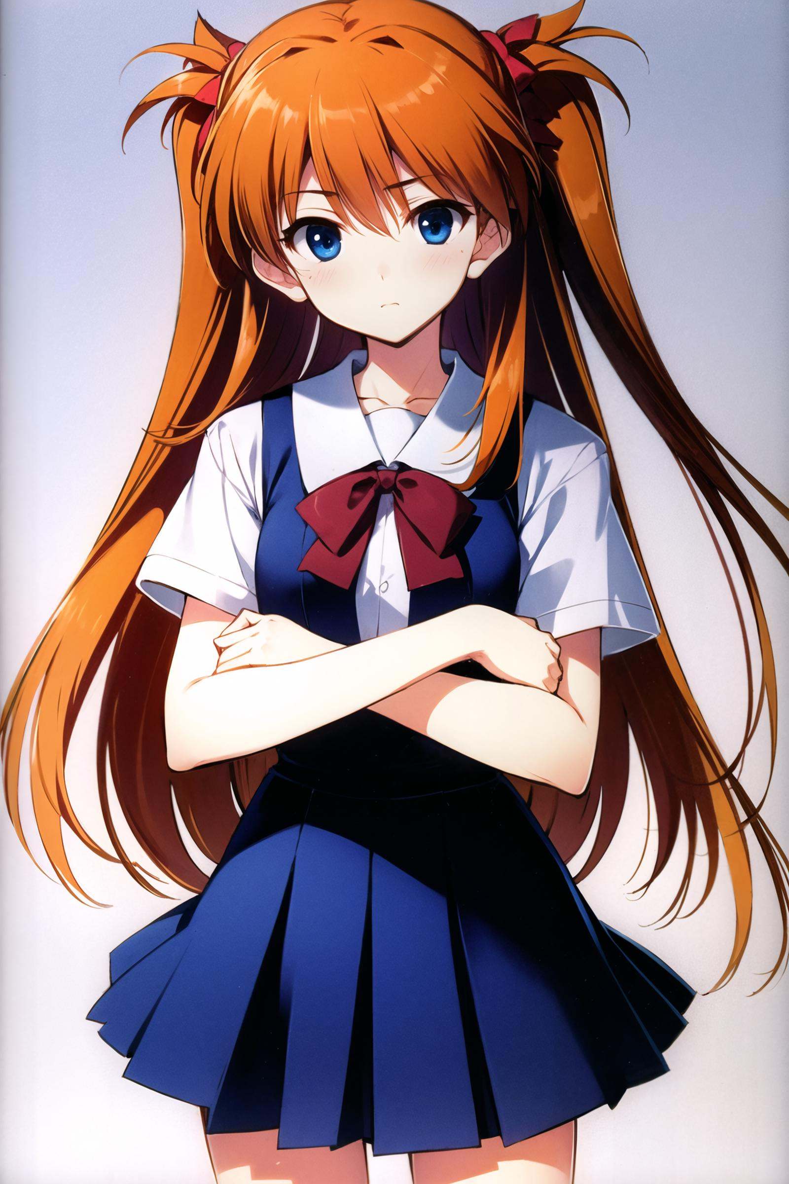 1girl,  souryuu asuka langley,  solo on Tensor.Art