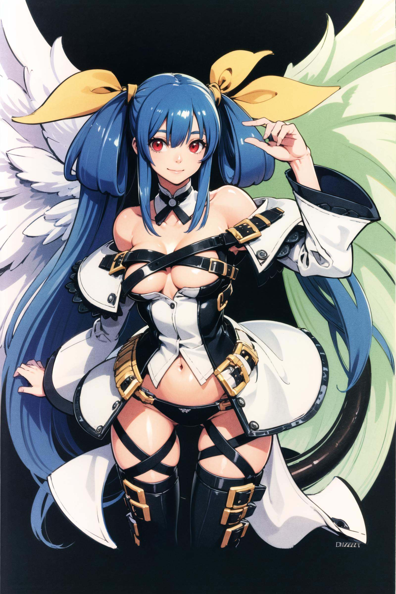 solo,  1girl,  dizzy \(guilty gear\) on Tensor.Art