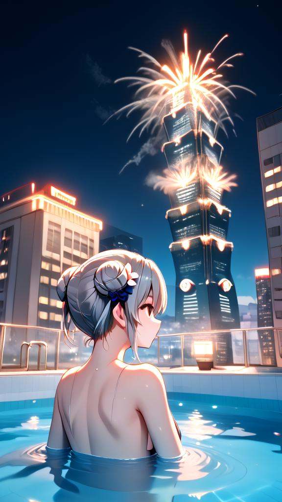 score_9,  source_anime,  rooftop pool on Tensor.Art